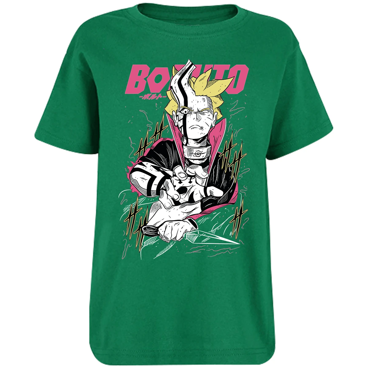 Playera Naruto Boruto Basic para Niño 6