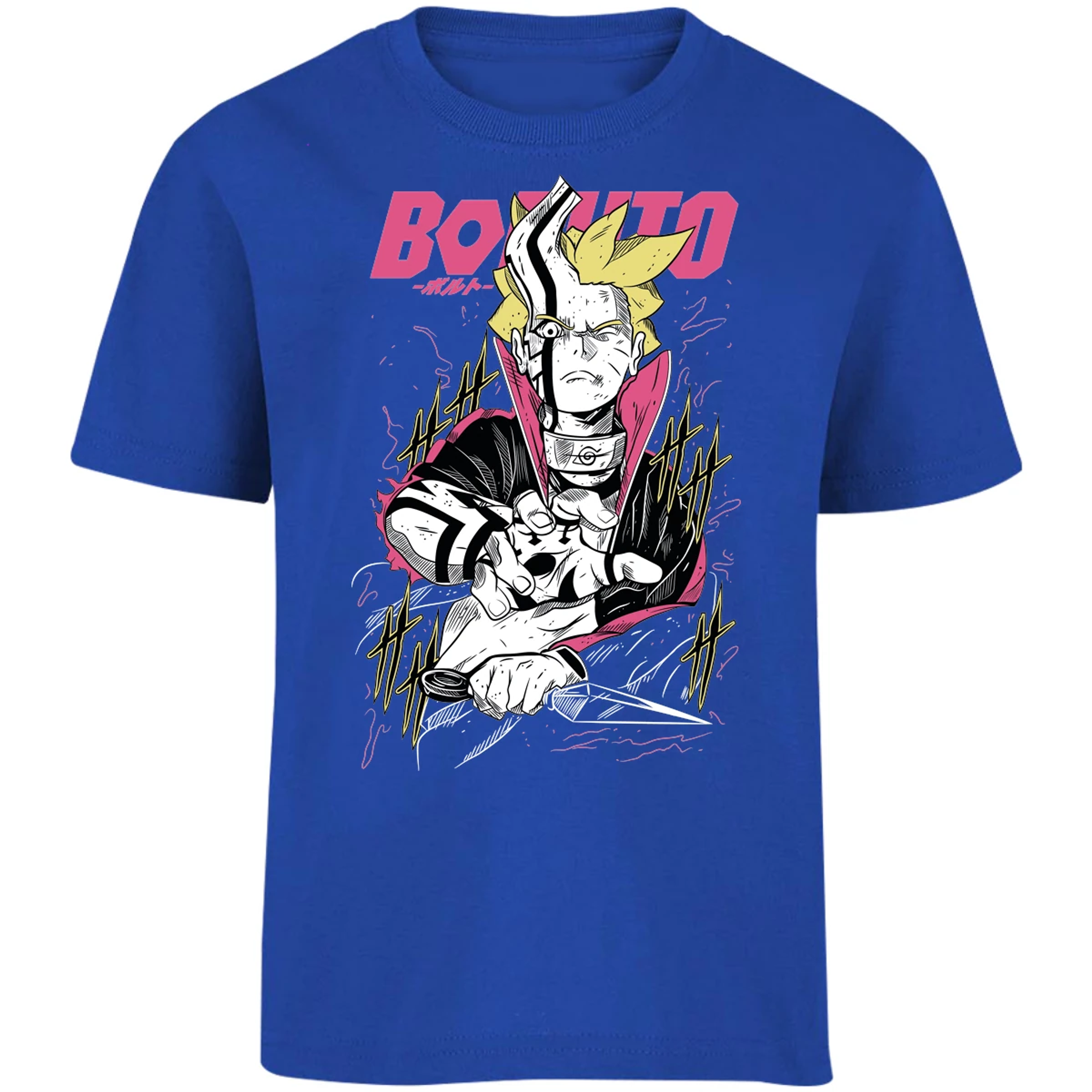 Playera Naruto Boruto Basic para Niño 8