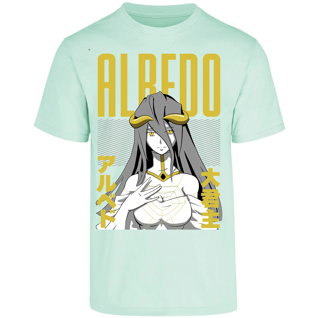 Playera Overlord Anime Albedo para Adulto 16