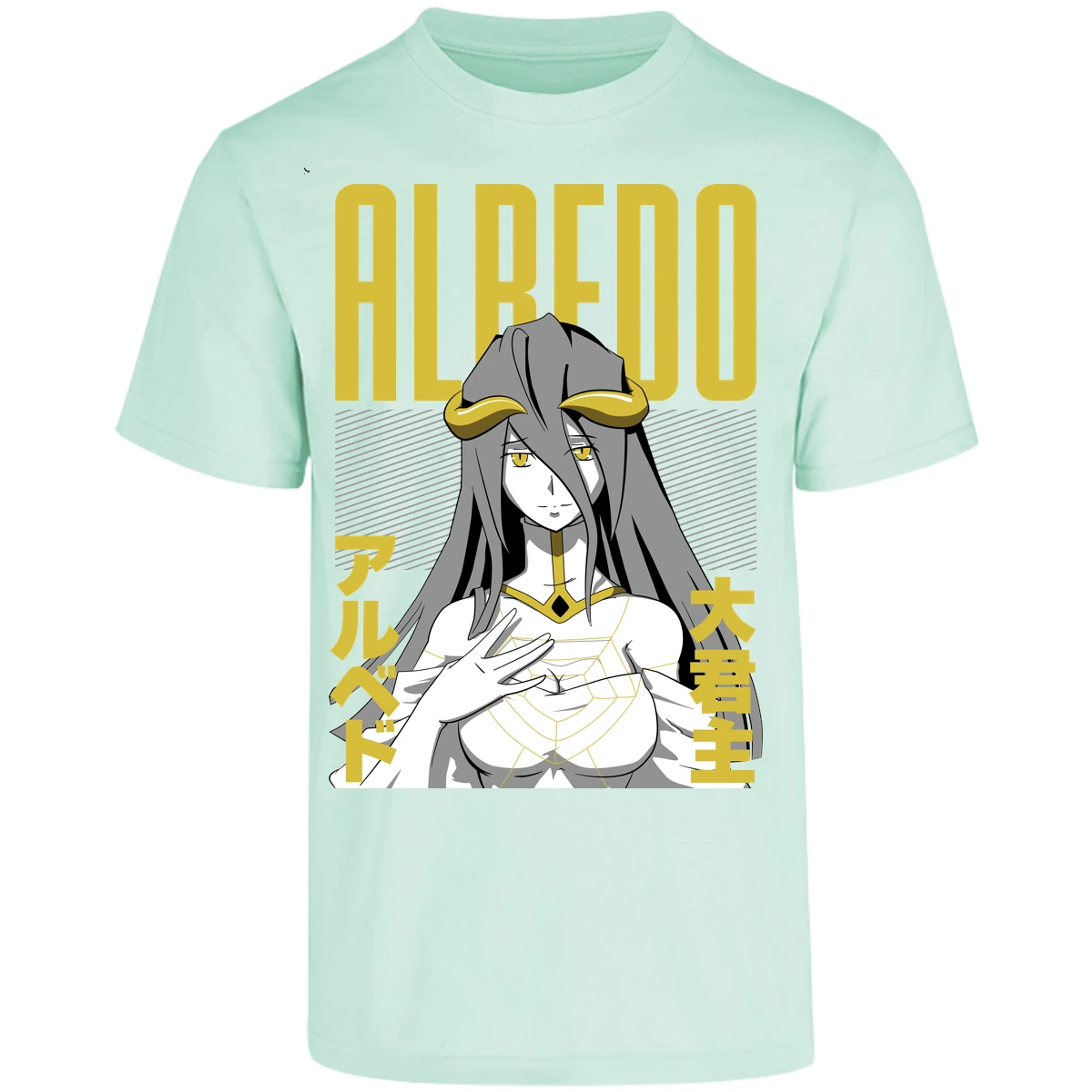 Playera Overlord Anime Albedo para Adulto 16