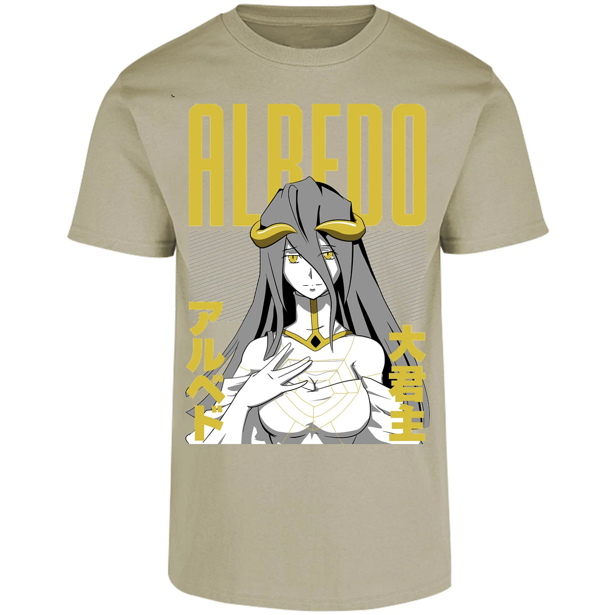 Playera Overlord Anime Albedo para Adulto 23