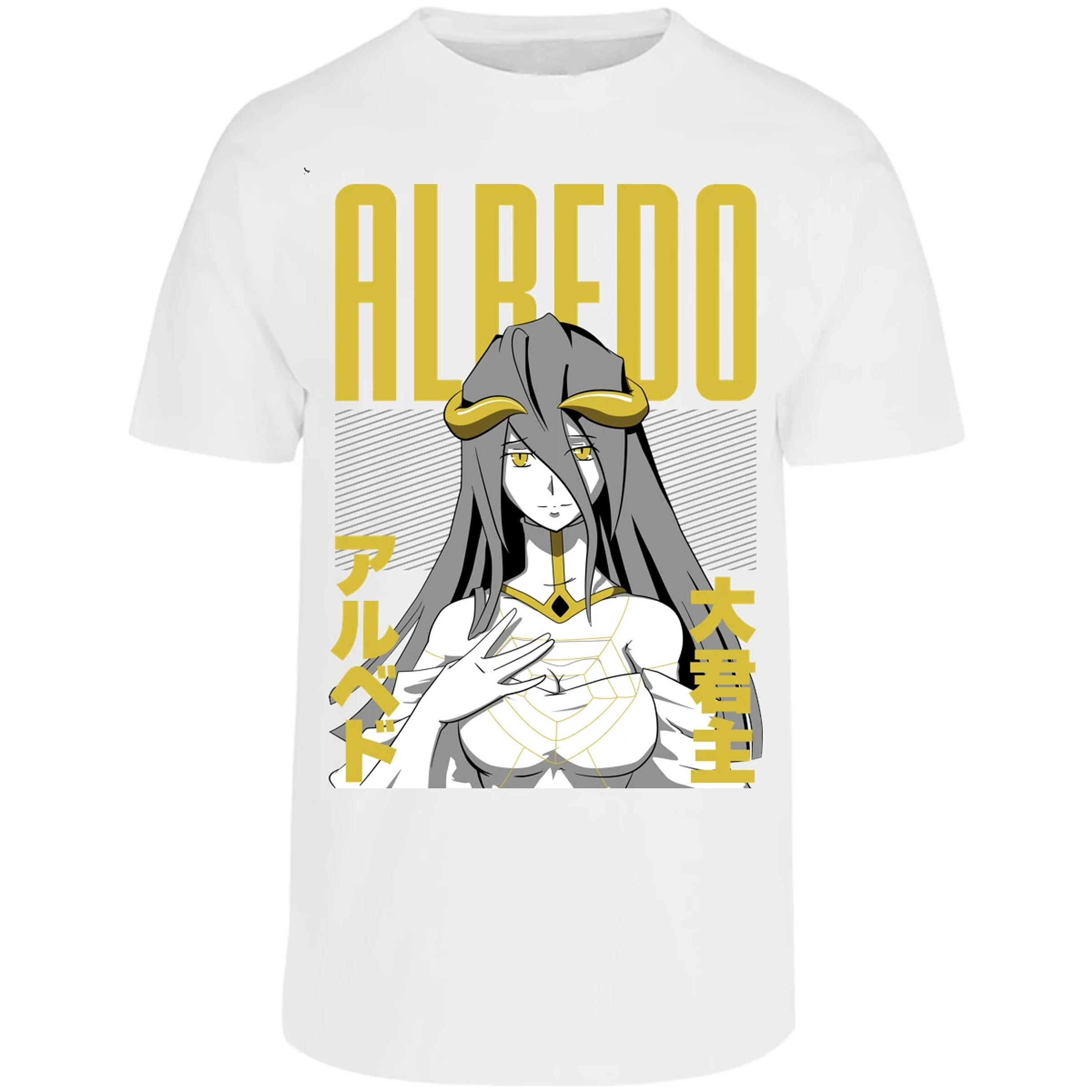 Playera Overlord Anime Albedo para Adulto 5