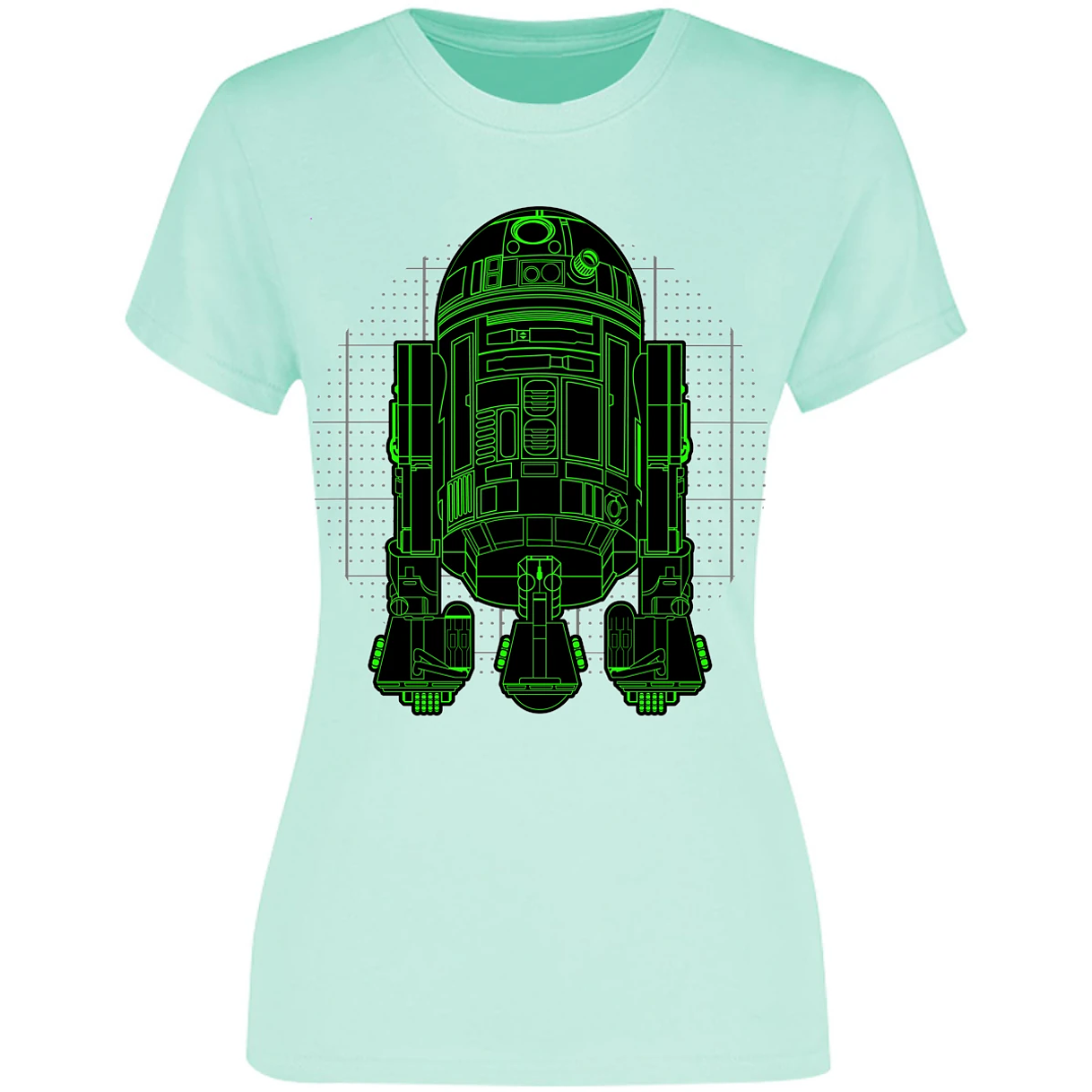 Blusa Star Wars R2d2 Blusa para Mujer 6
