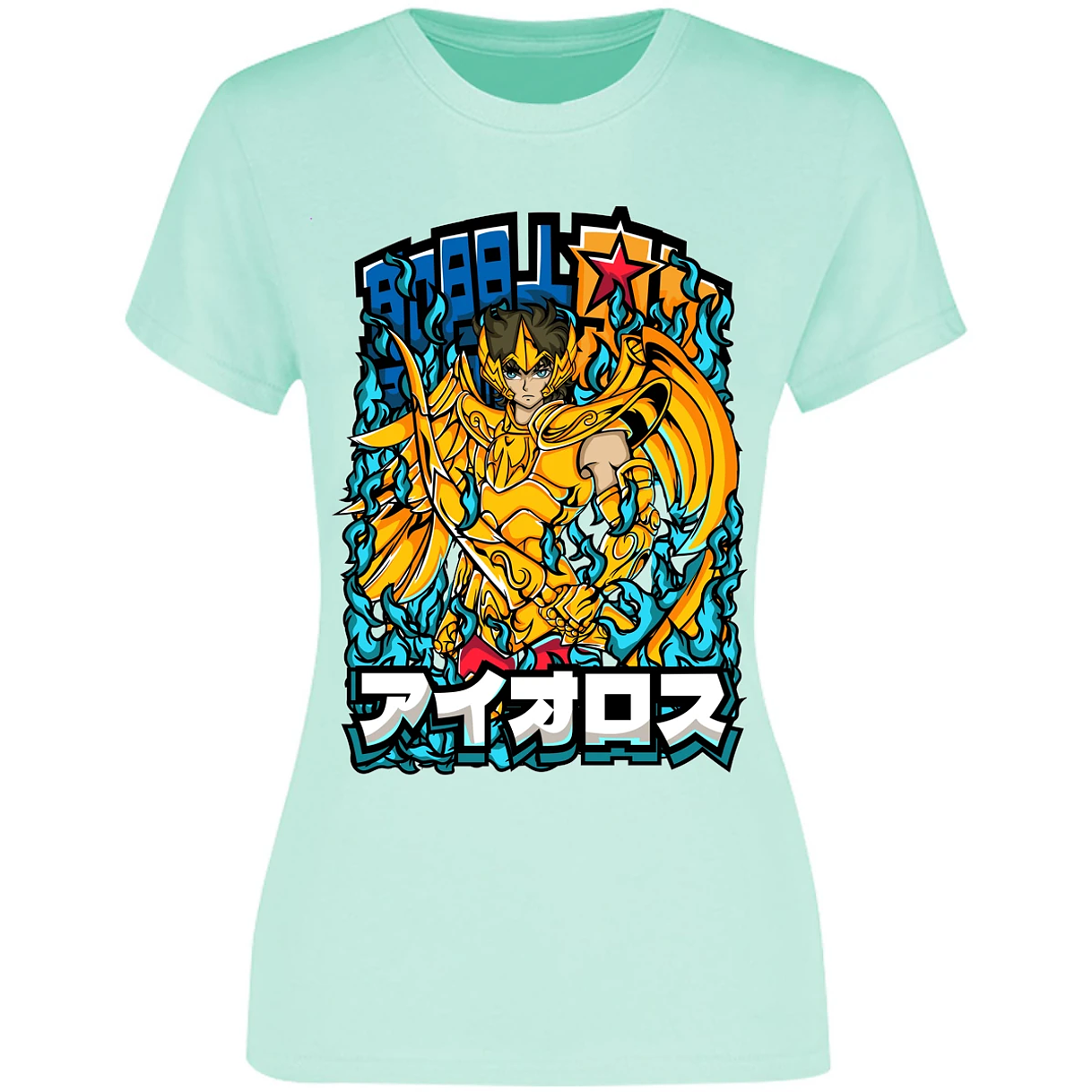 Blusa Saint Seiya Sagitario Anime Blusa para Mujer 16