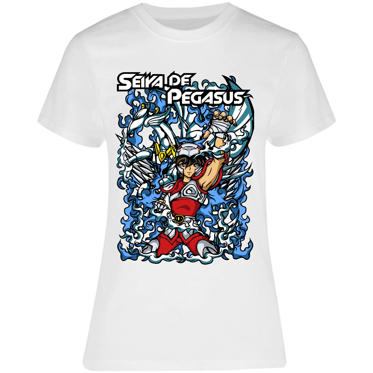 Blusa Saint Seiya Seiya Anime Blusa para Mujer 5