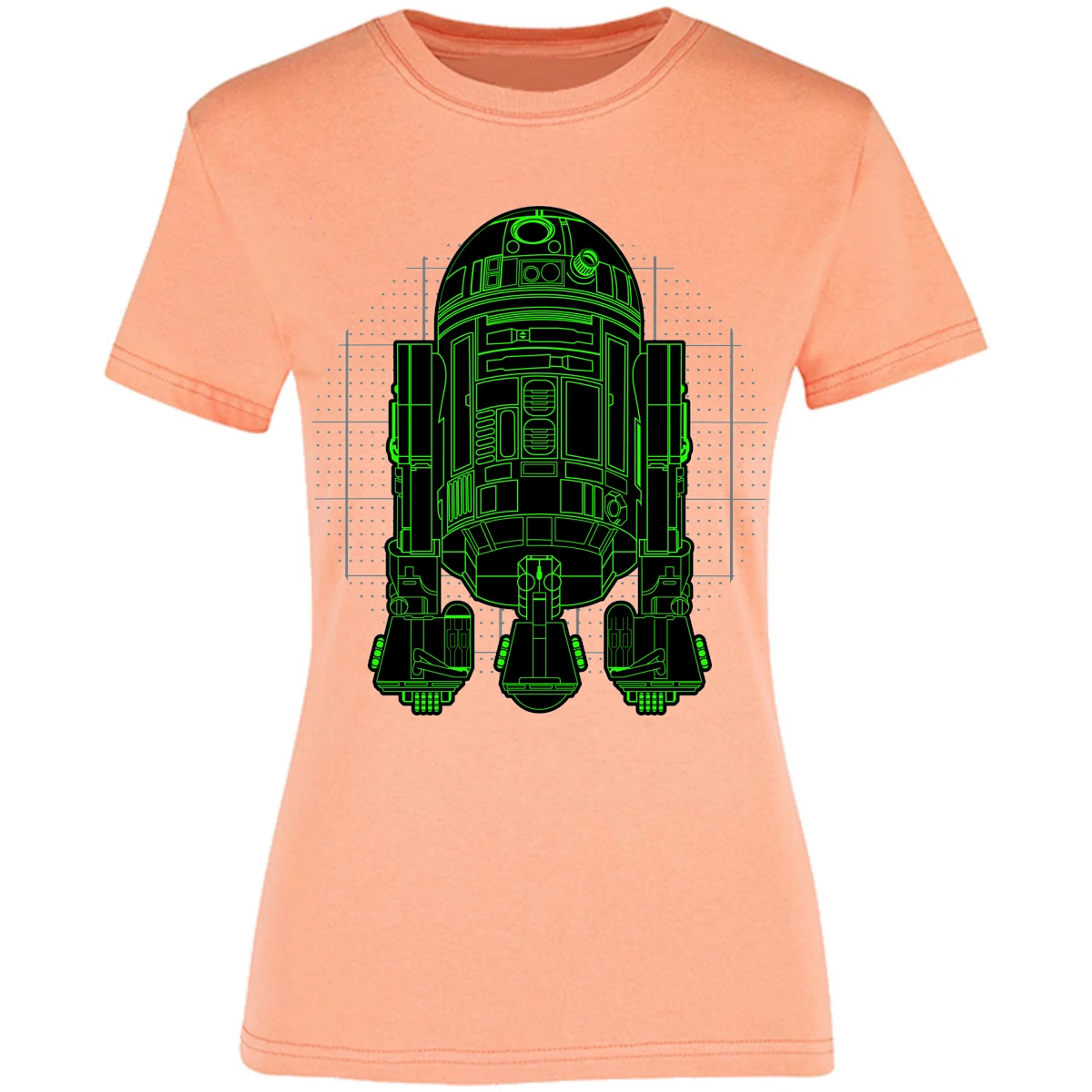 Blusa Star Wars R2d2 Blusa para Mujer 12