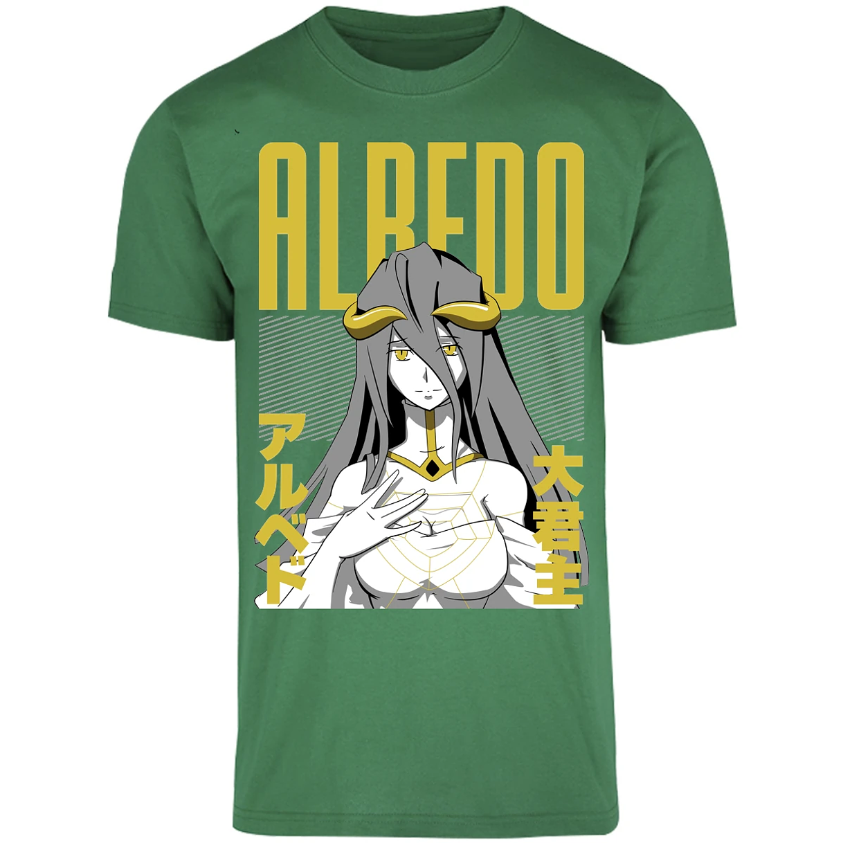 Playera Overlord Anime Albedo para Adulto 6