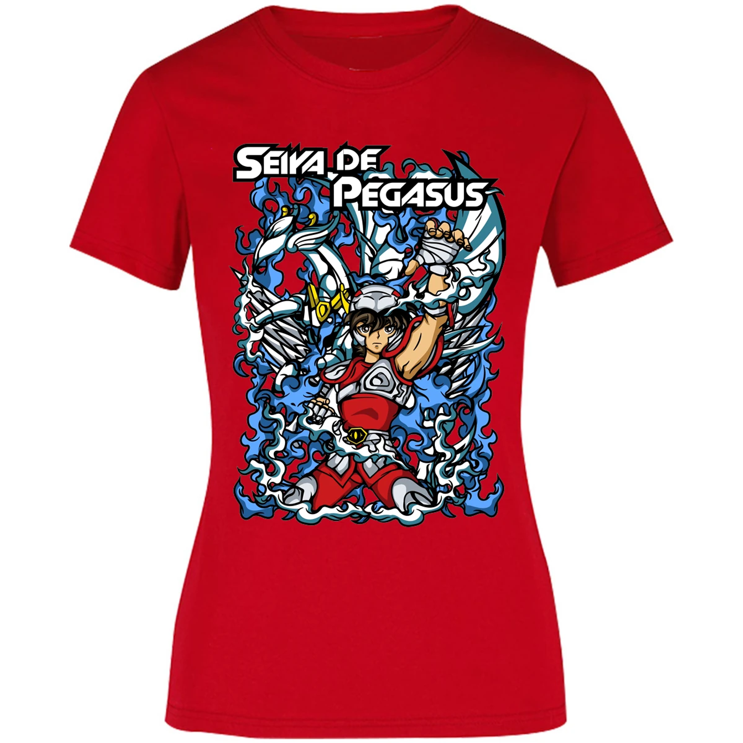 Blusa Saint Seiya Seiya Anime Blusa para Mujer 6