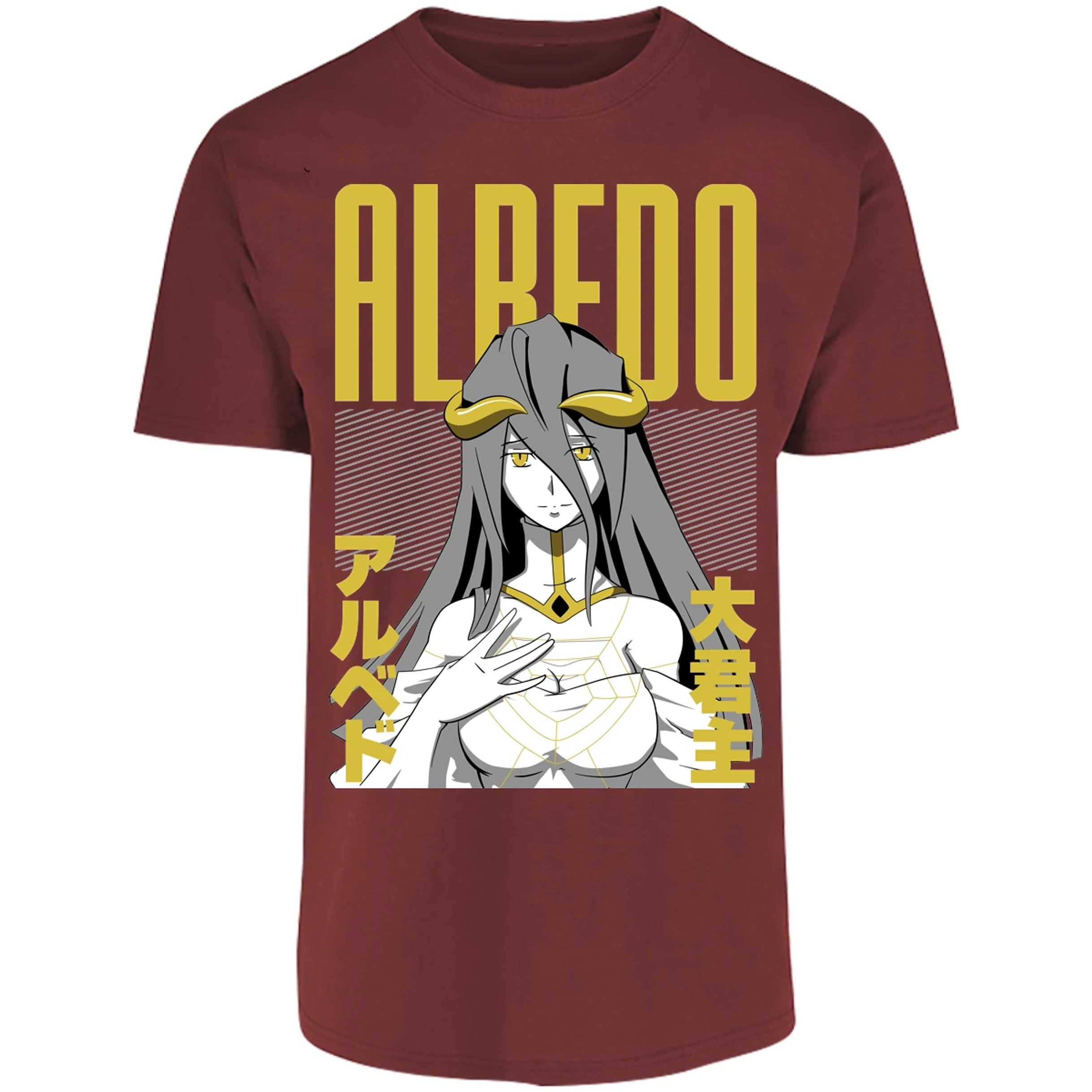 Playera Overlord Anime Albedo para Adulto 13