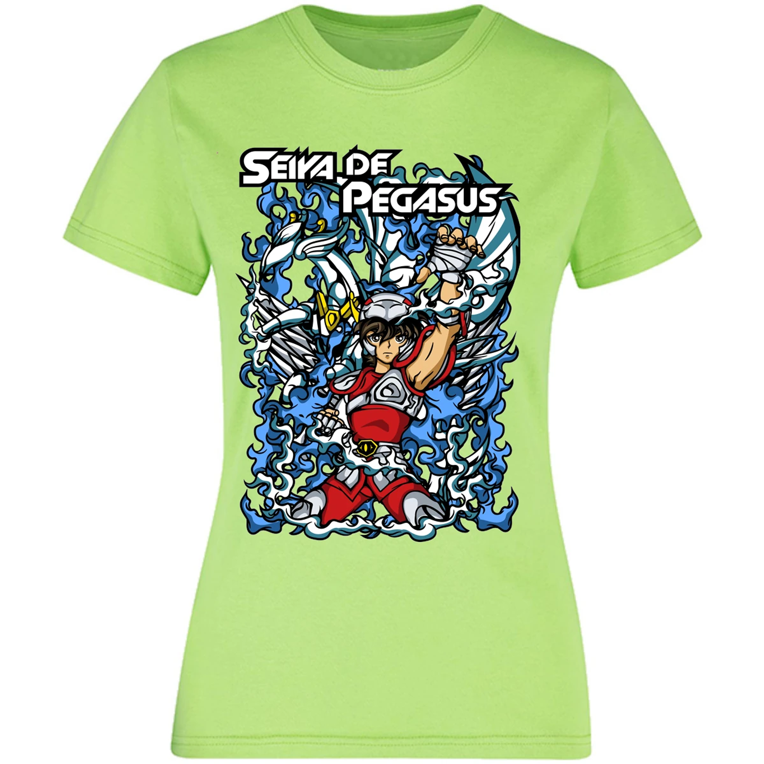 Blusa Saint Seiya Seiya Anime Blusa para Mujer 14