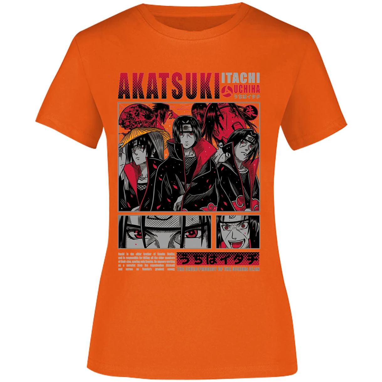 Blusa Naruto Diseo De Itachi Uchiha Blusa para Mujer 9