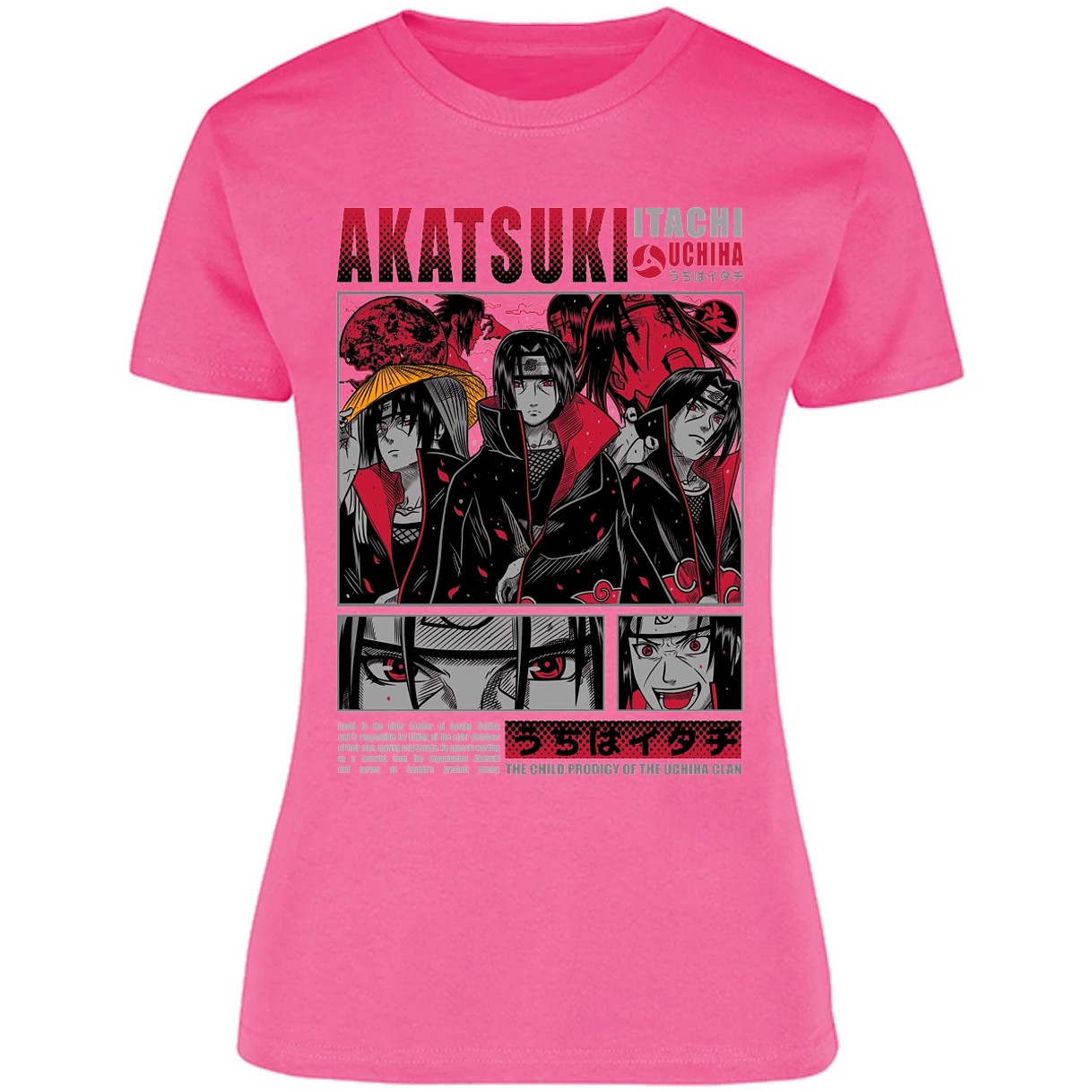 Blusa Naruto Diseo De Itachi Uchiha Blusa para Mujer 15
