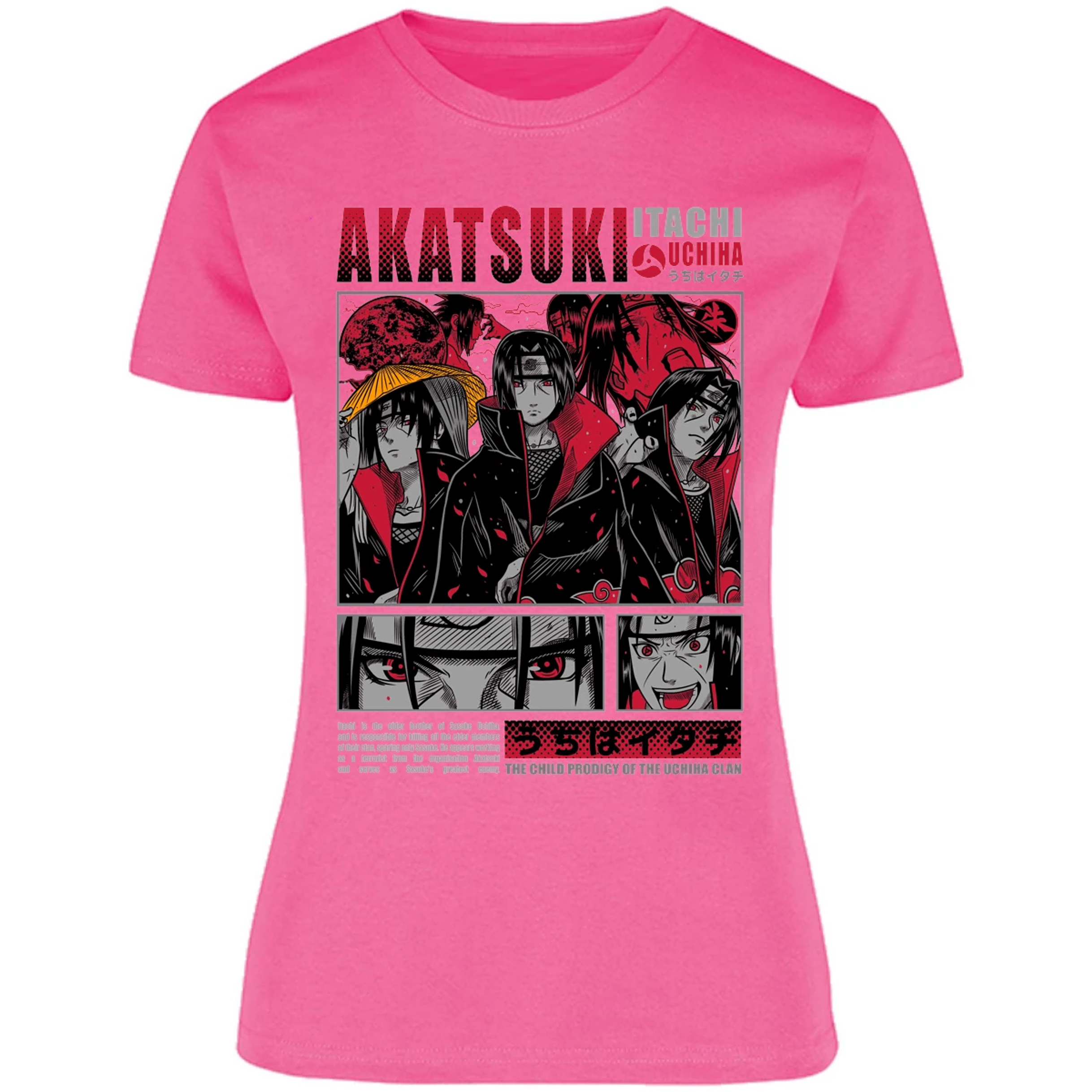 Blusa Naruto Diseo De Itachi Uchiha Blusa para Mujer 15