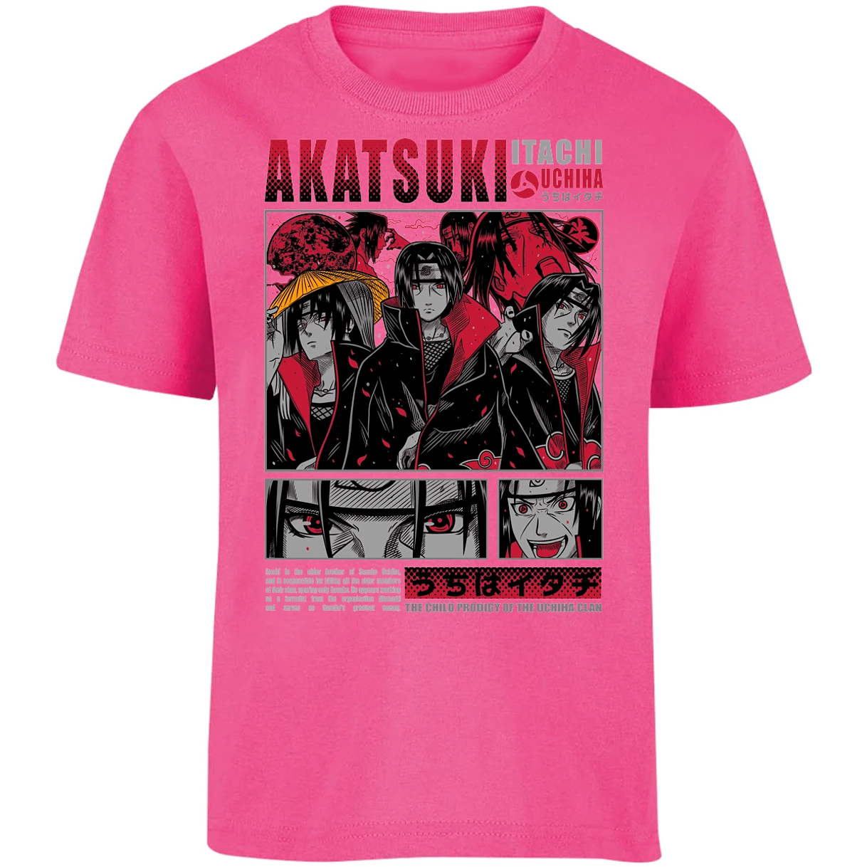 Playera Naruto Diseo De Itachi Uchiha para Niño 3