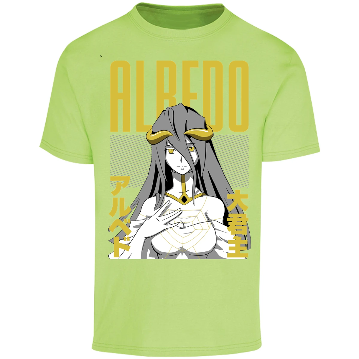 Playera Overlord Anime Albedo para Adulto 15