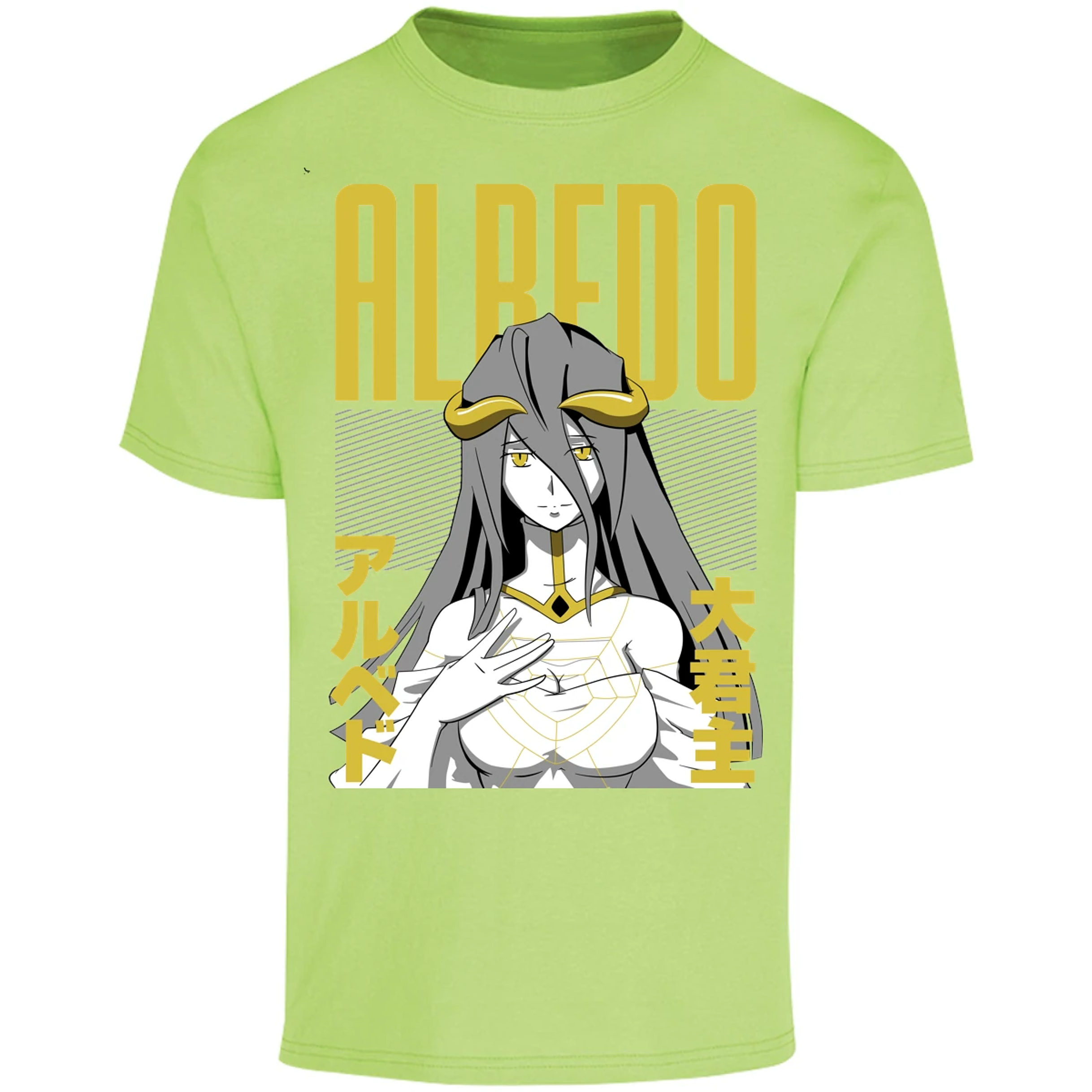 Playera Overlord Anime Albedo para Adulto 15