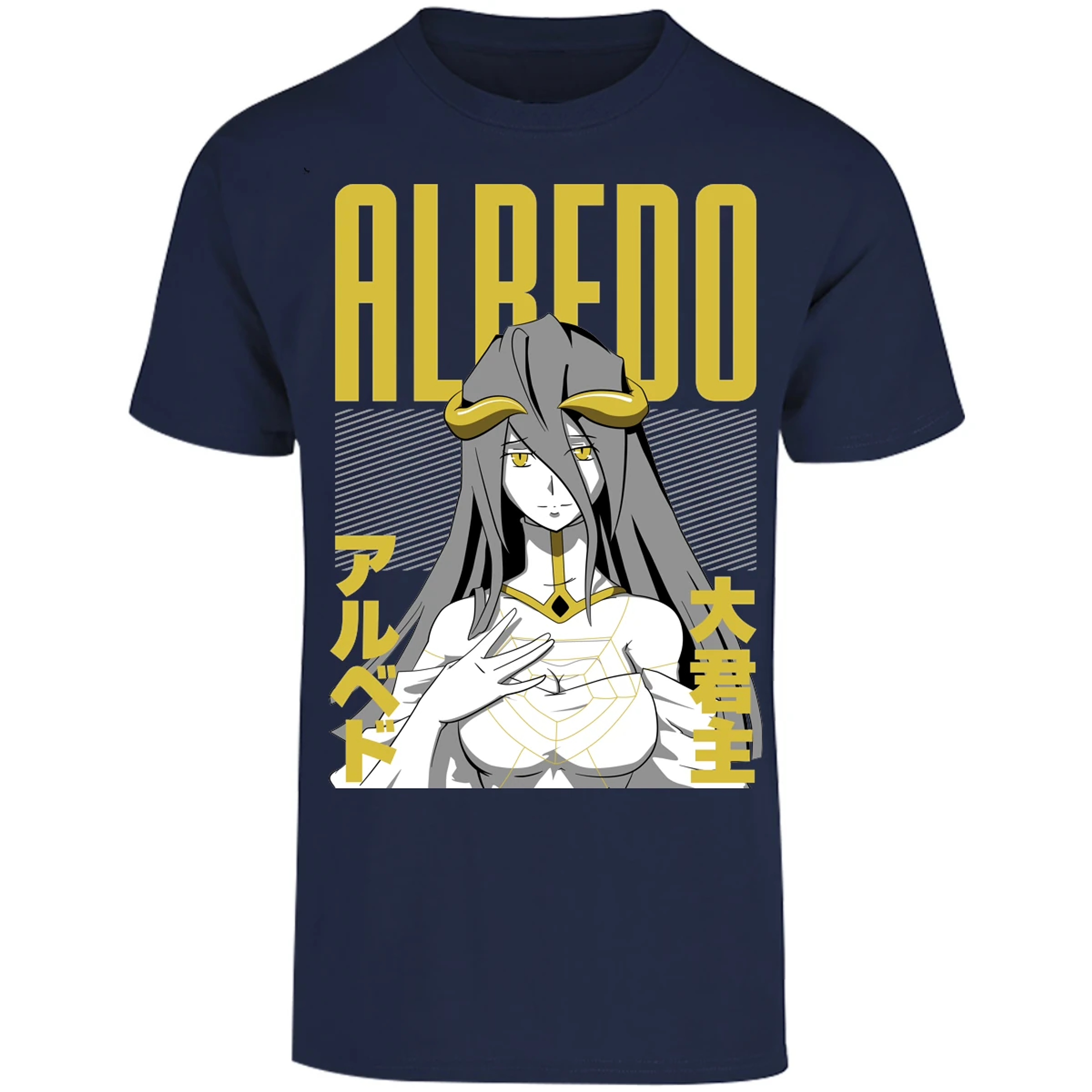 Playera Overlord Anime Albedo para Adulto 19