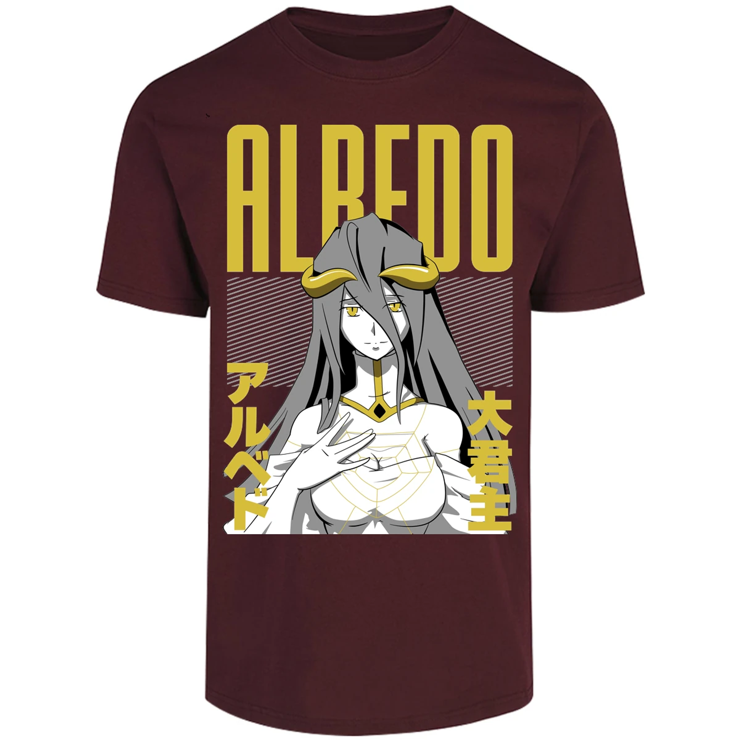 Playera Overlord Anime Albedo para Adulto 9