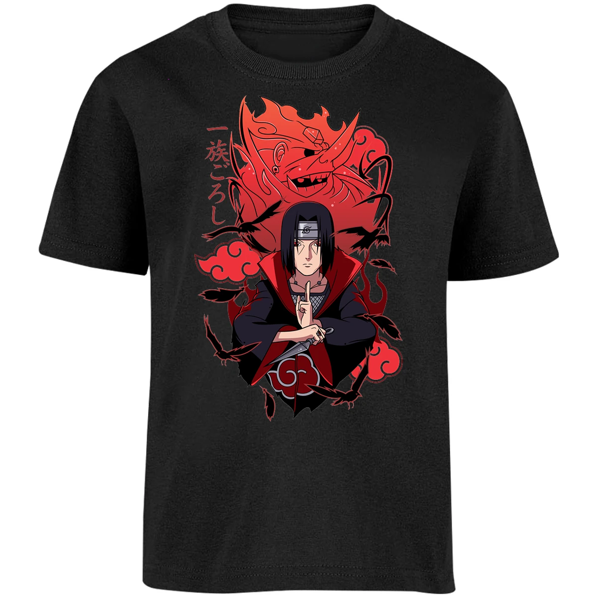 Playera Naruto Itachi Anime para Niño 10