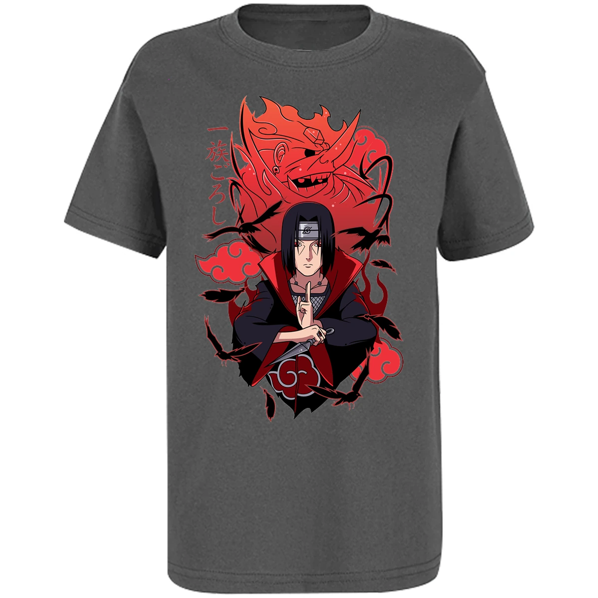 Playera Naruto Itachi Anime para Niño 3