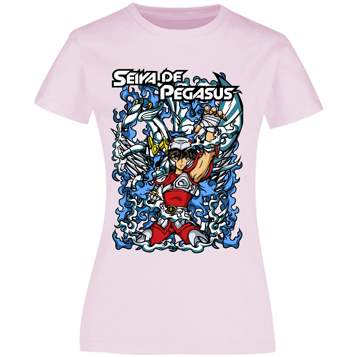 Blusa Saint Seiya Seiya Anime Blusa para Mujer 3
