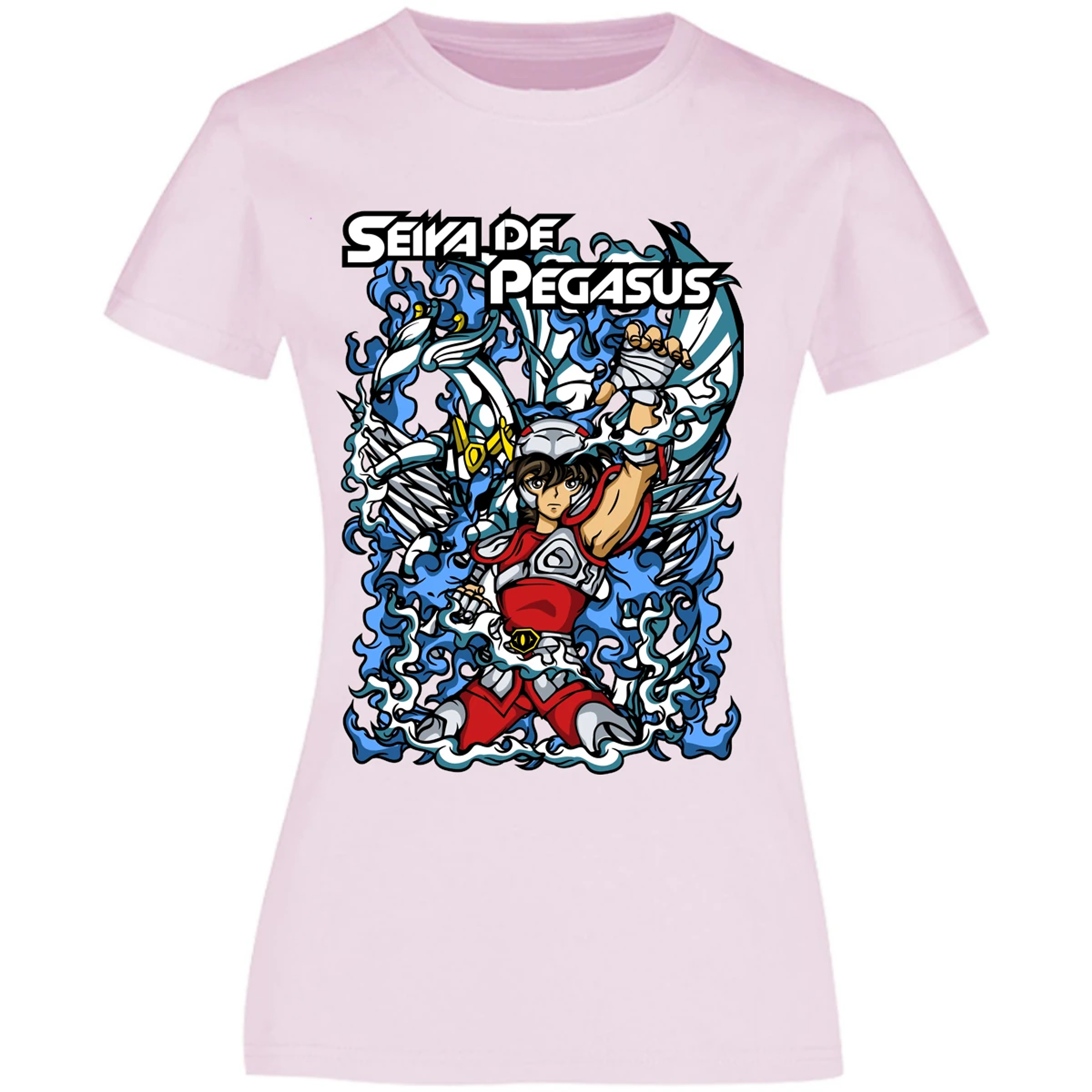 Blusa Saint Seiya Seiya Anime Blusa para Mujer 3