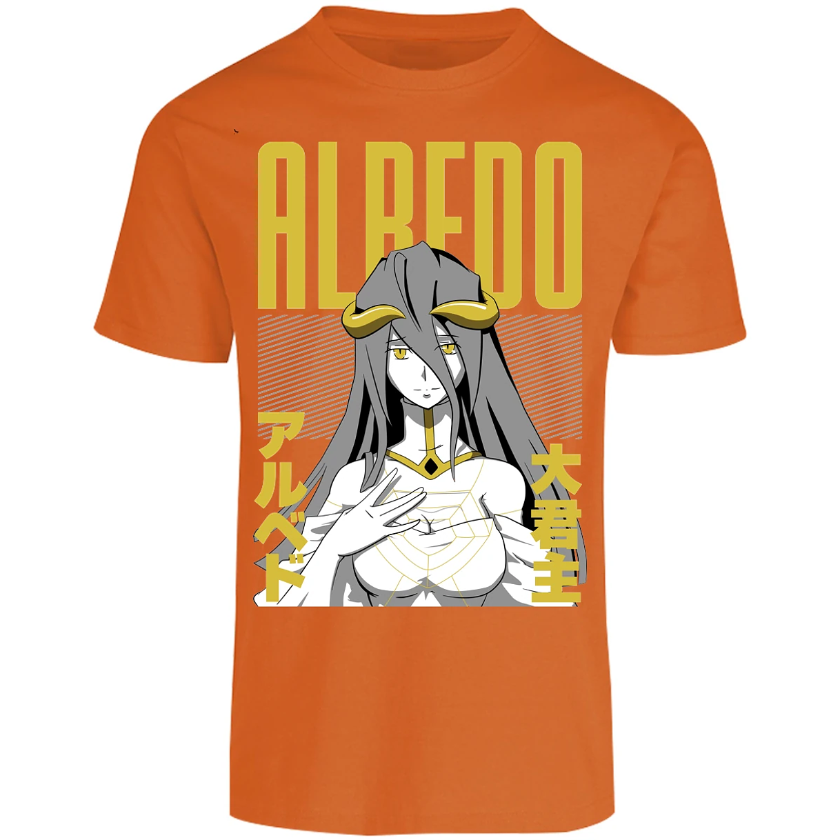 Playera Overlord Anime Albedo para Adulto 14