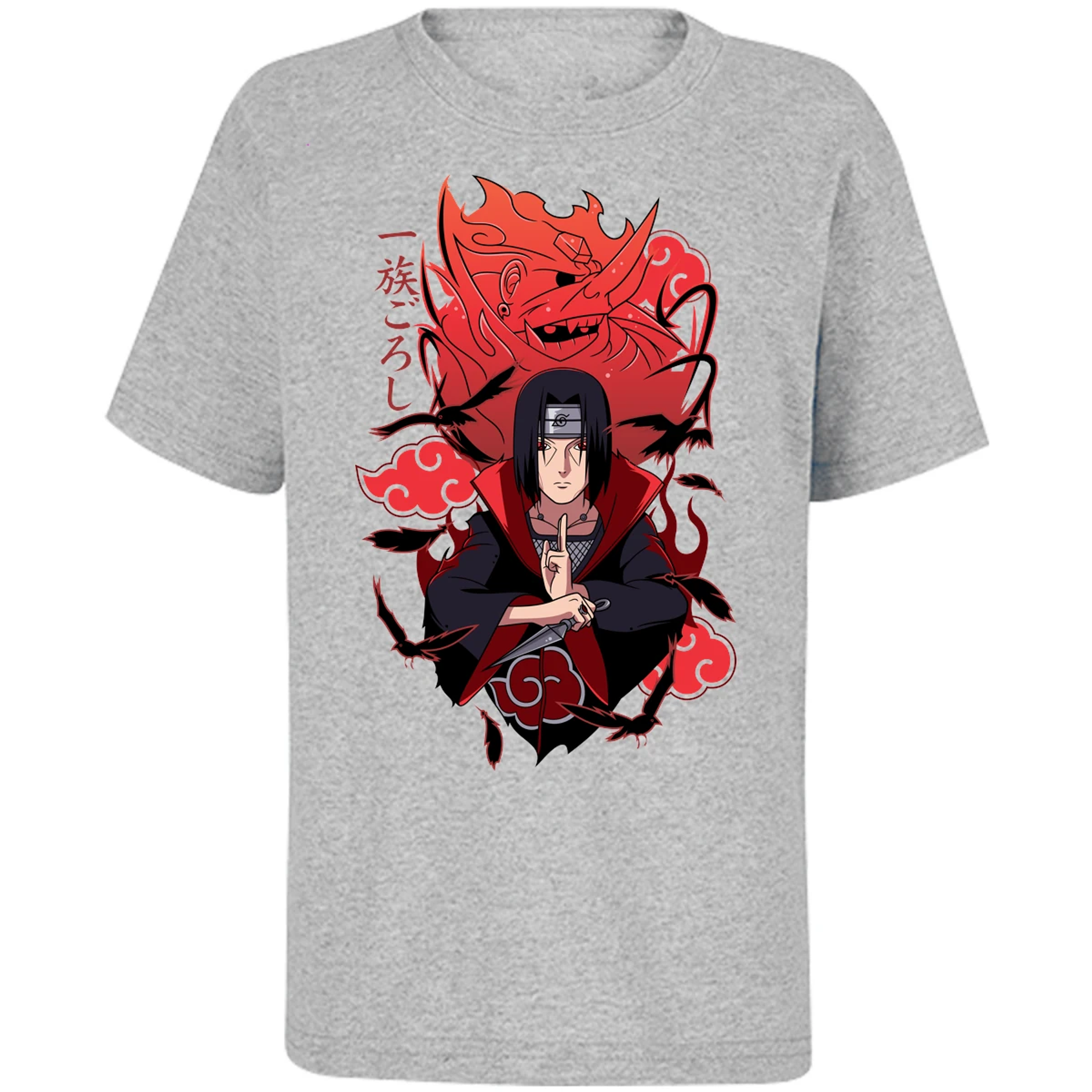 Playera Naruto Itachi Anime para Niño 17