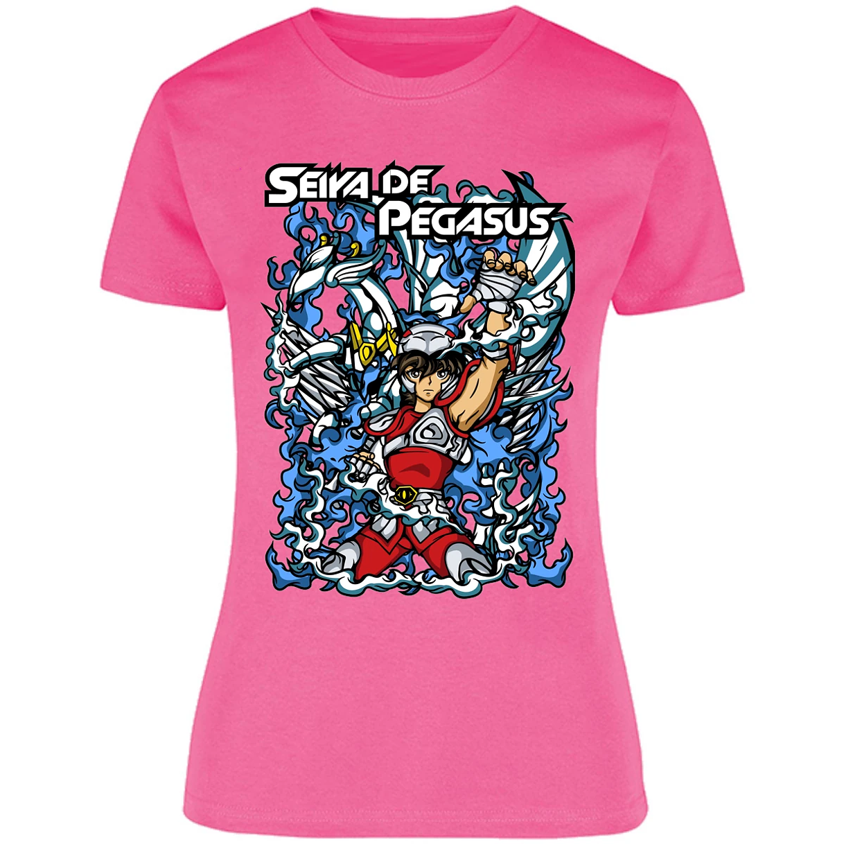 Blusa Saint Seiya Seiya Anime Blusa para Mujer 4