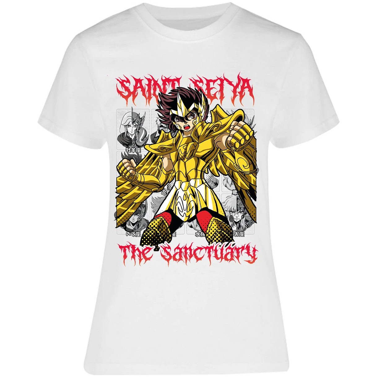 Blusa Saint Seiya Seiya Sagitario Refurbished Blusa para Mujer 17