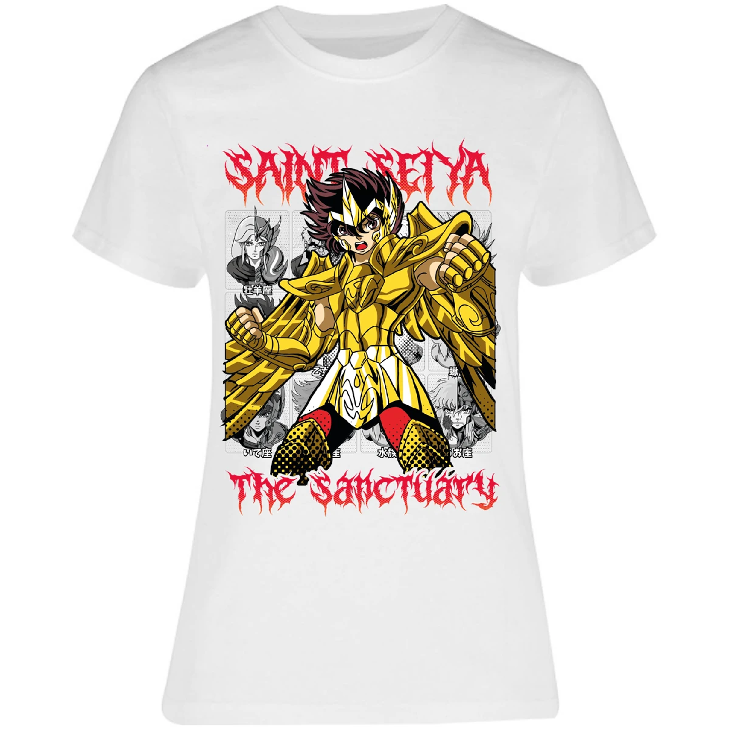 Blusa Saint Seiya Seiya Sagitario Refurbished Blusa para Mujer 17