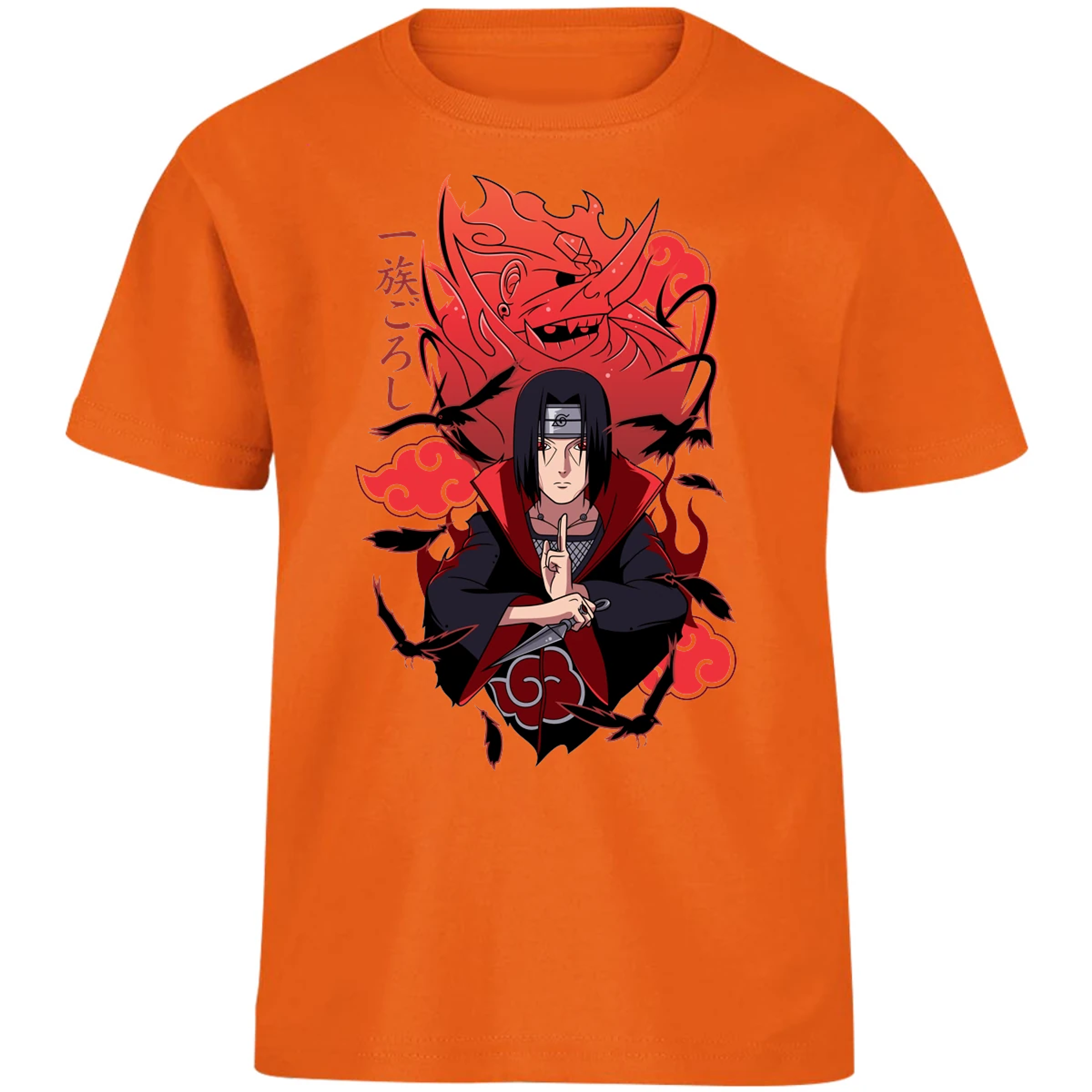 Playera Naruto Itachi Anime para Niño 6