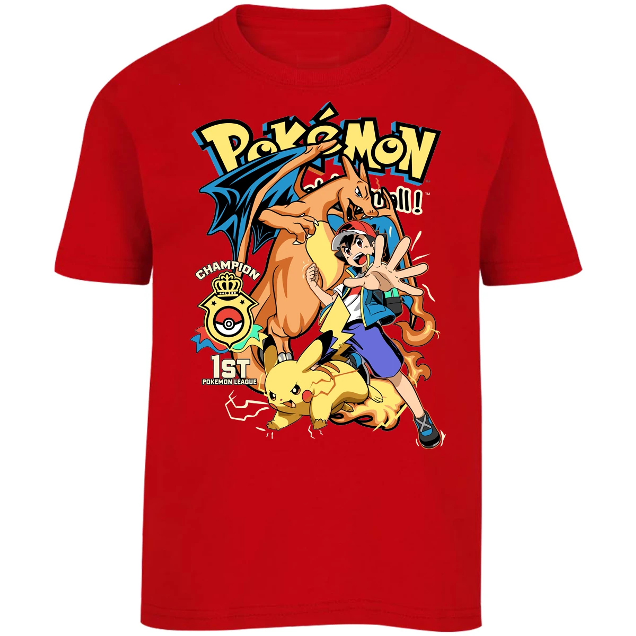 Playera Pokemon Pokemon para Niño 13