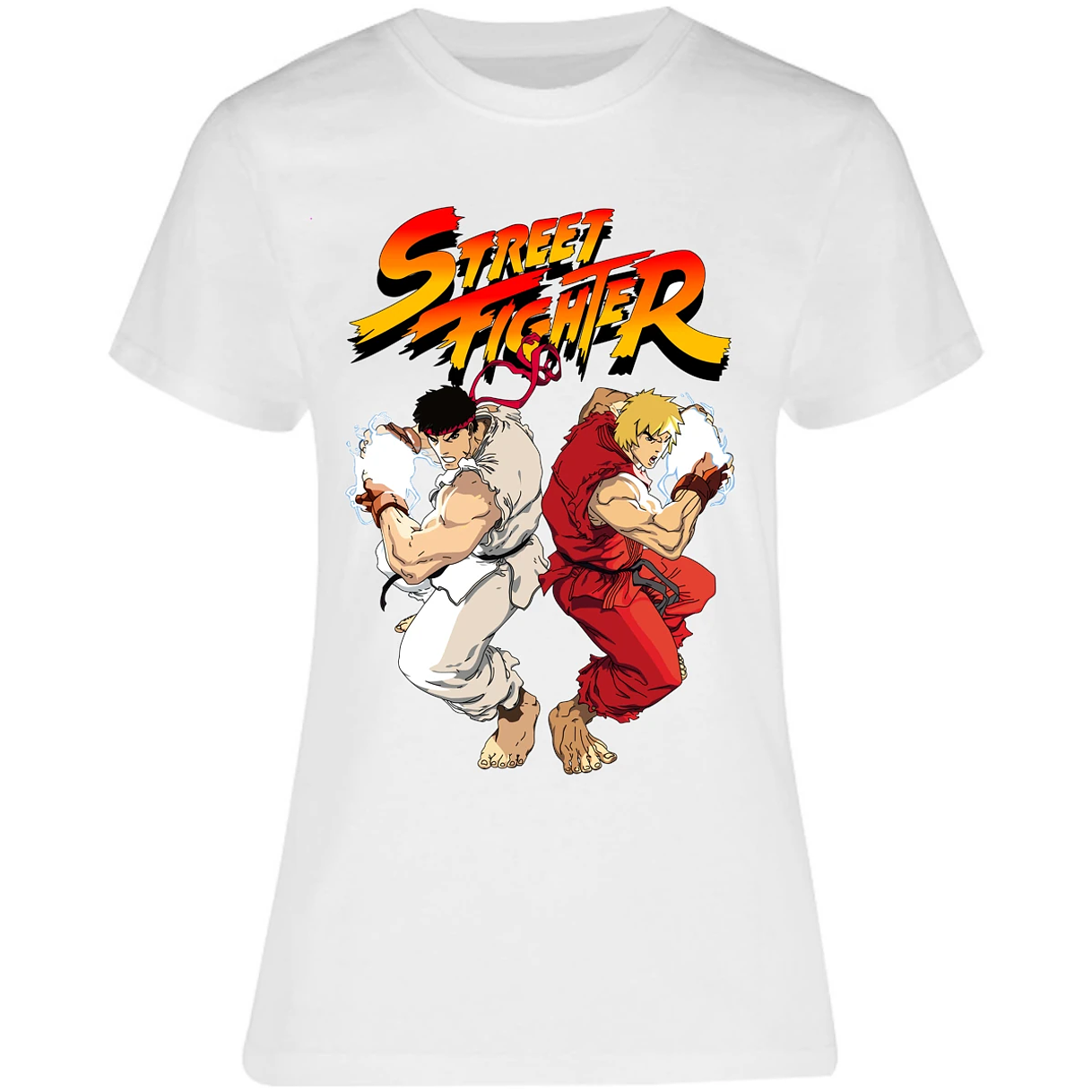 Blusa Street Fighter Ryu Y Ken Blusa para Mujer 15