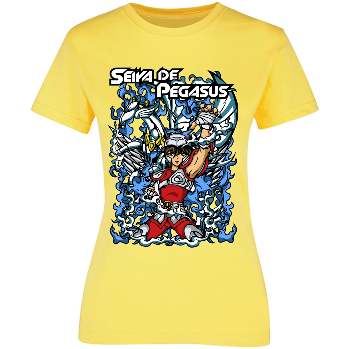 Blusa Saint Seiya Seiya Anime Blusa para Mujer 9