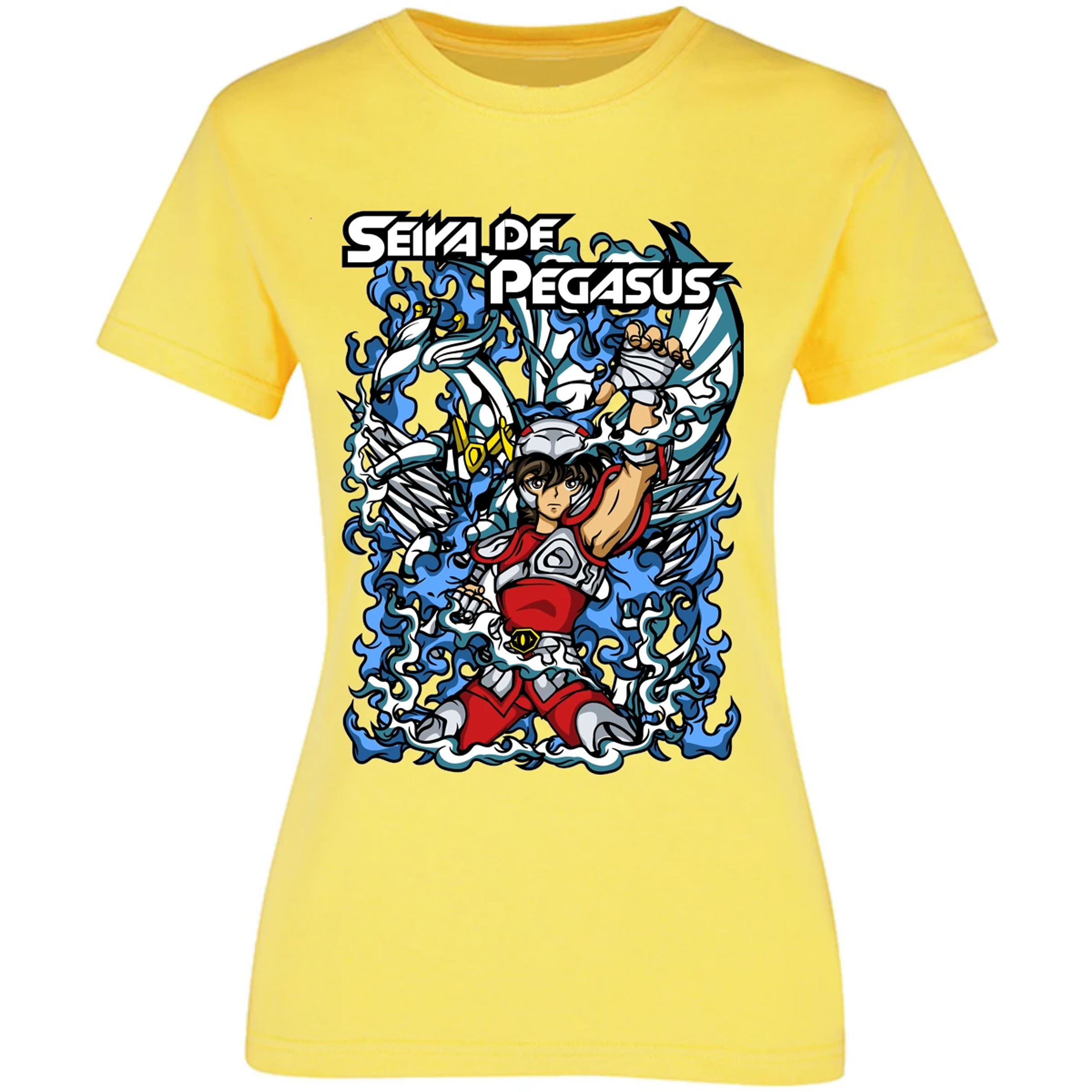 Blusa Saint Seiya Seiya Anime Blusa para Mujer 9