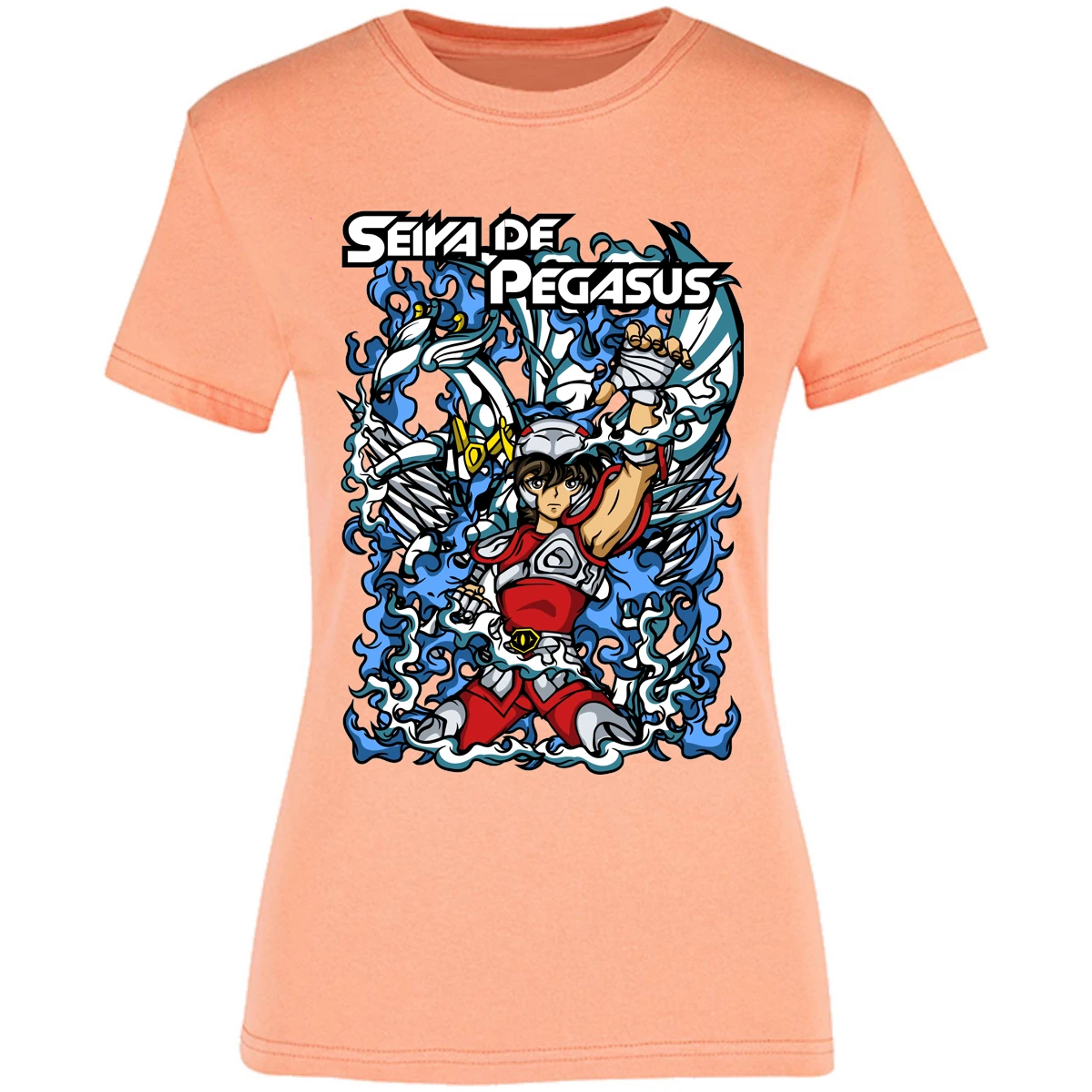 Blusa Saint Seiya Seiya Anime Blusa para Mujer 10