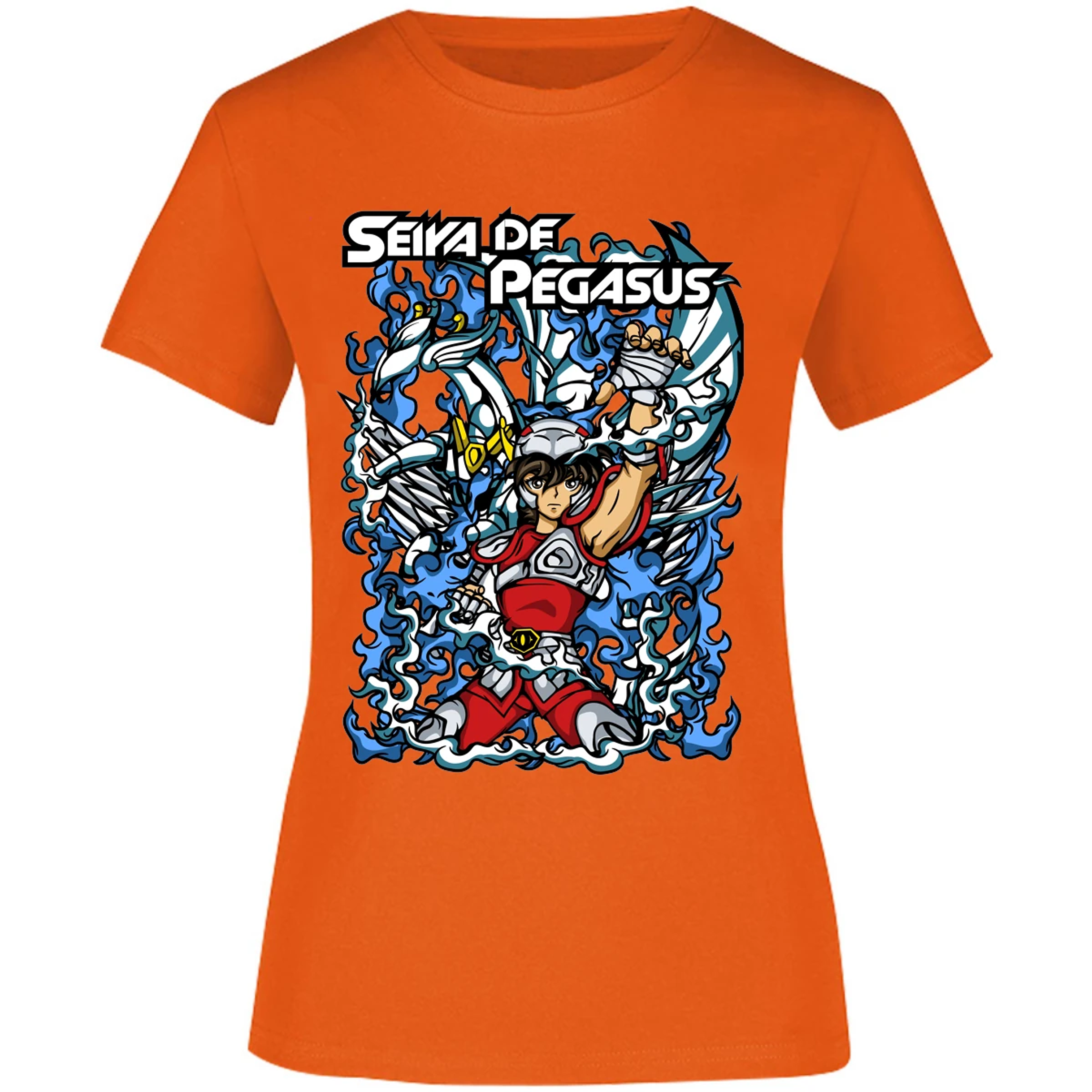 Blusa Saint Seiya Seiya Anime Blusa para Mujer 11