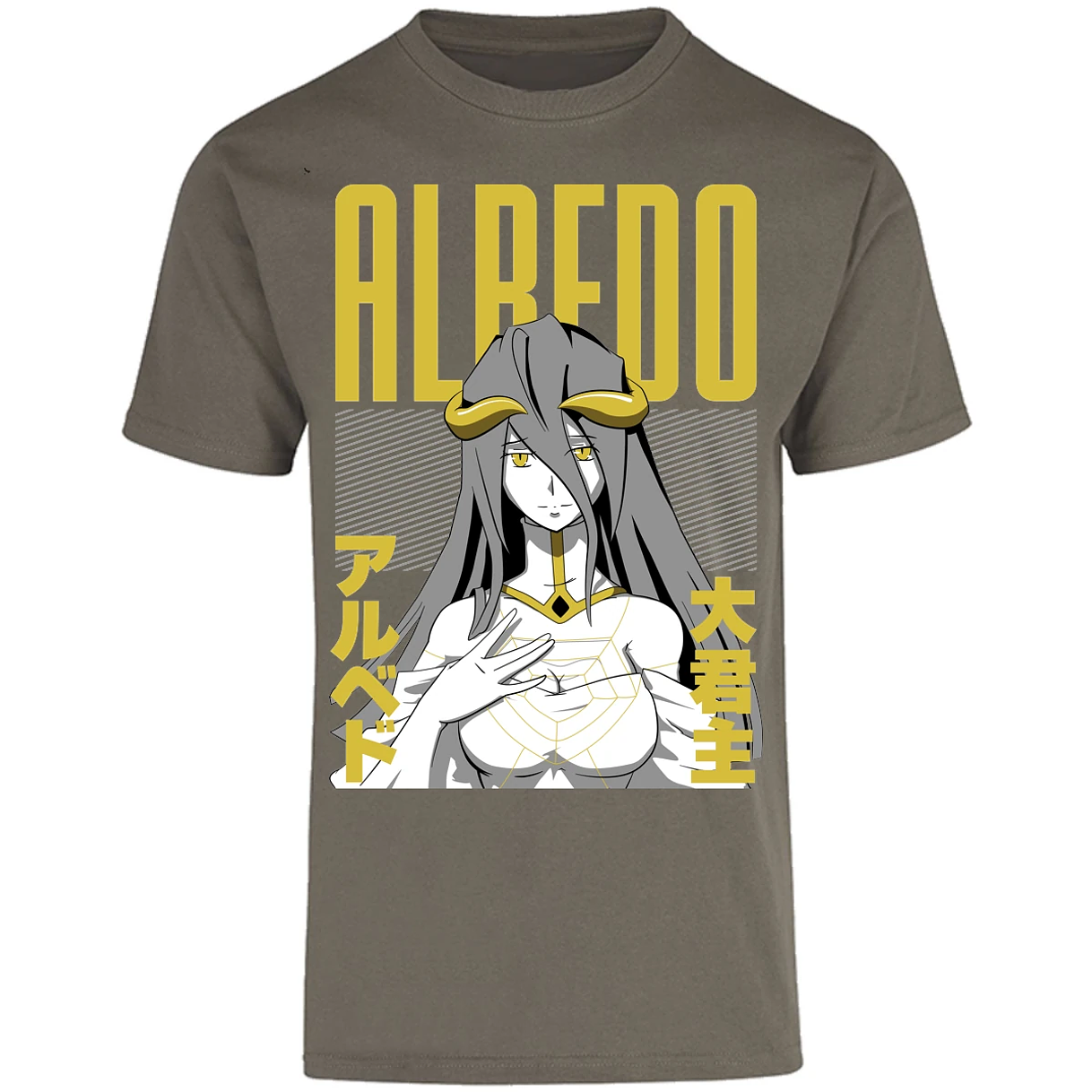 Playera Overlord Anime Albedo para Adulto 2