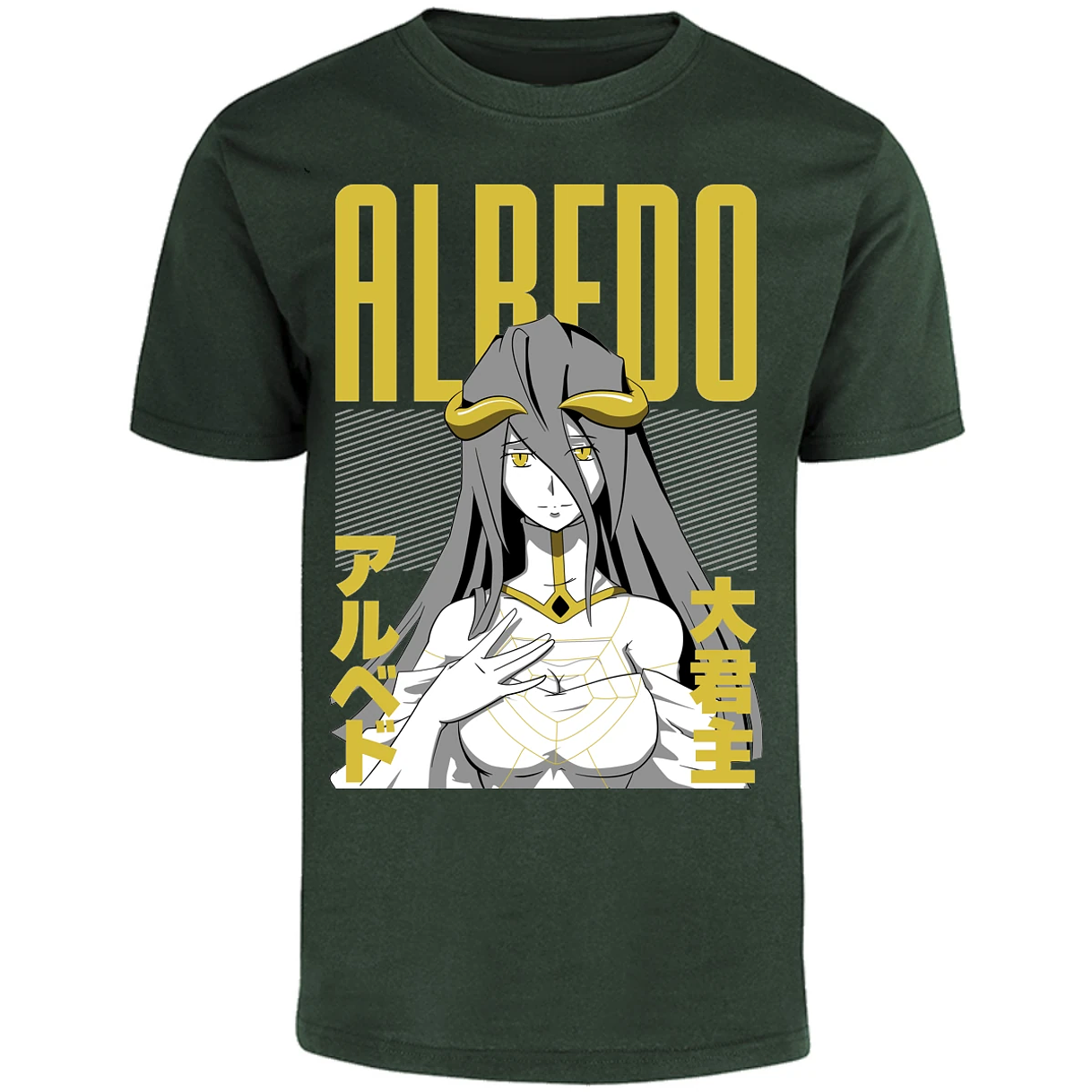 Playera Overlord Anime Albedo para Adulto 10