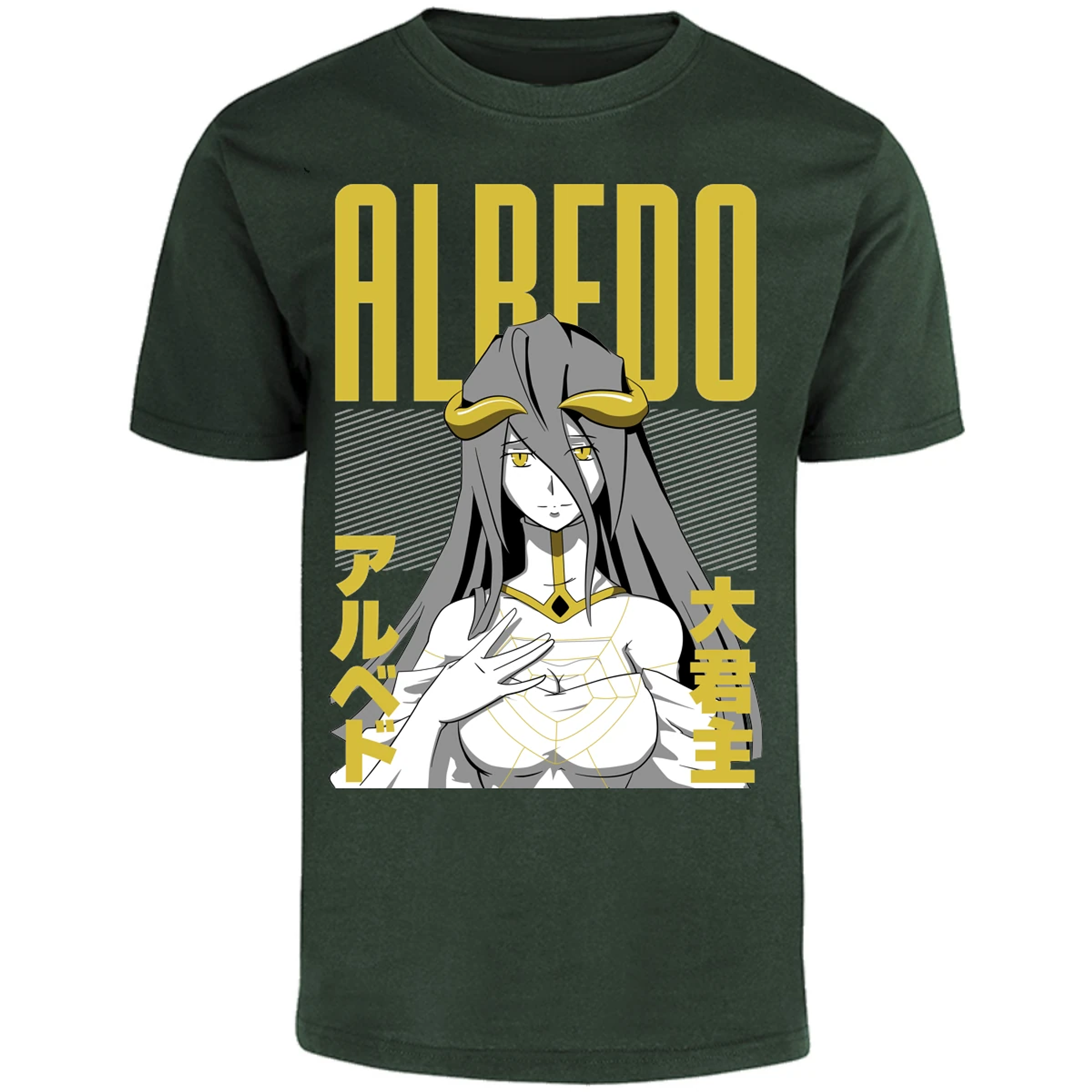 Playera Overlord Anime Albedo para Adulto 10