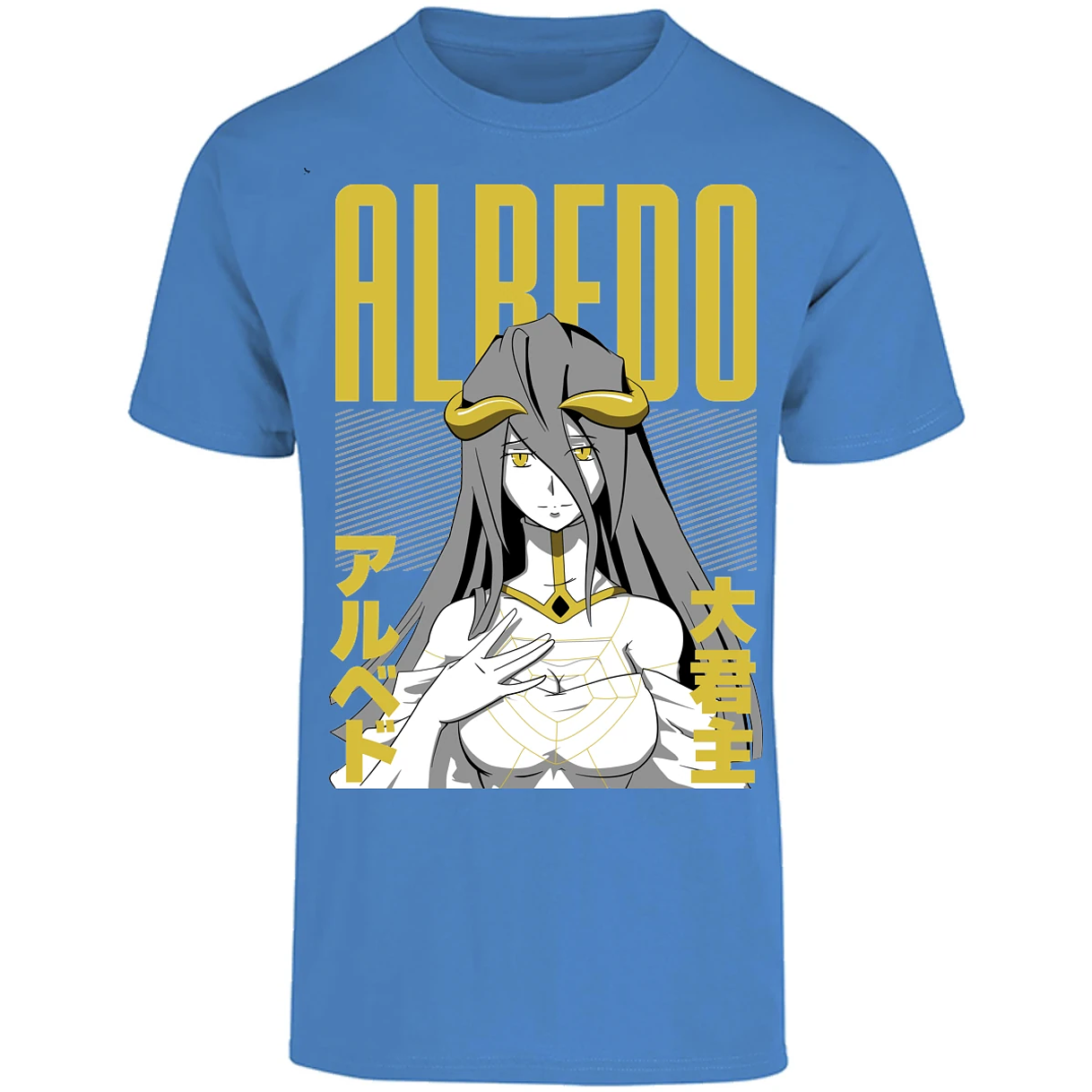 Playera Overlord Anime Albedo para Adulto 21