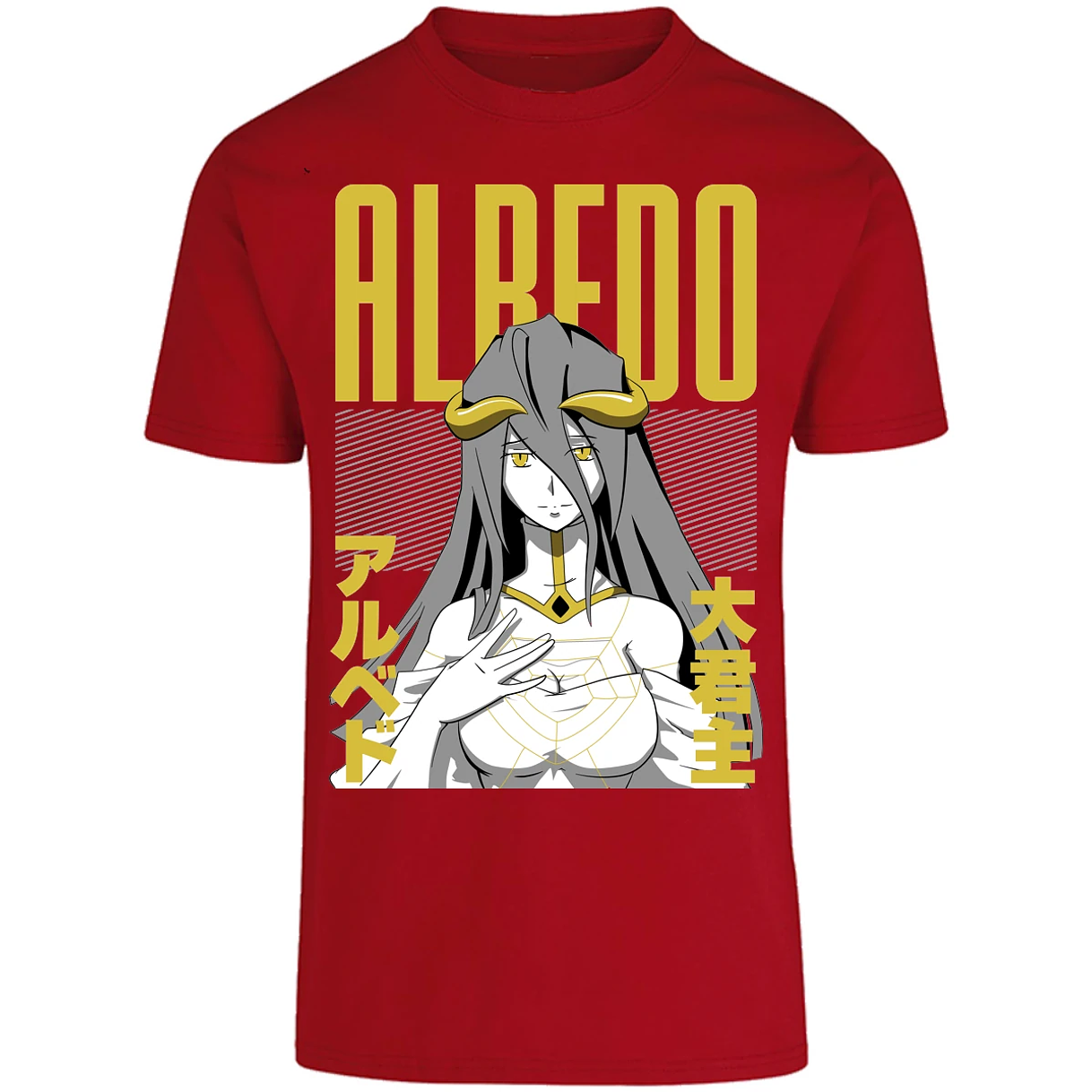 Playera Overlord Anime Albedo para Adulto 22
