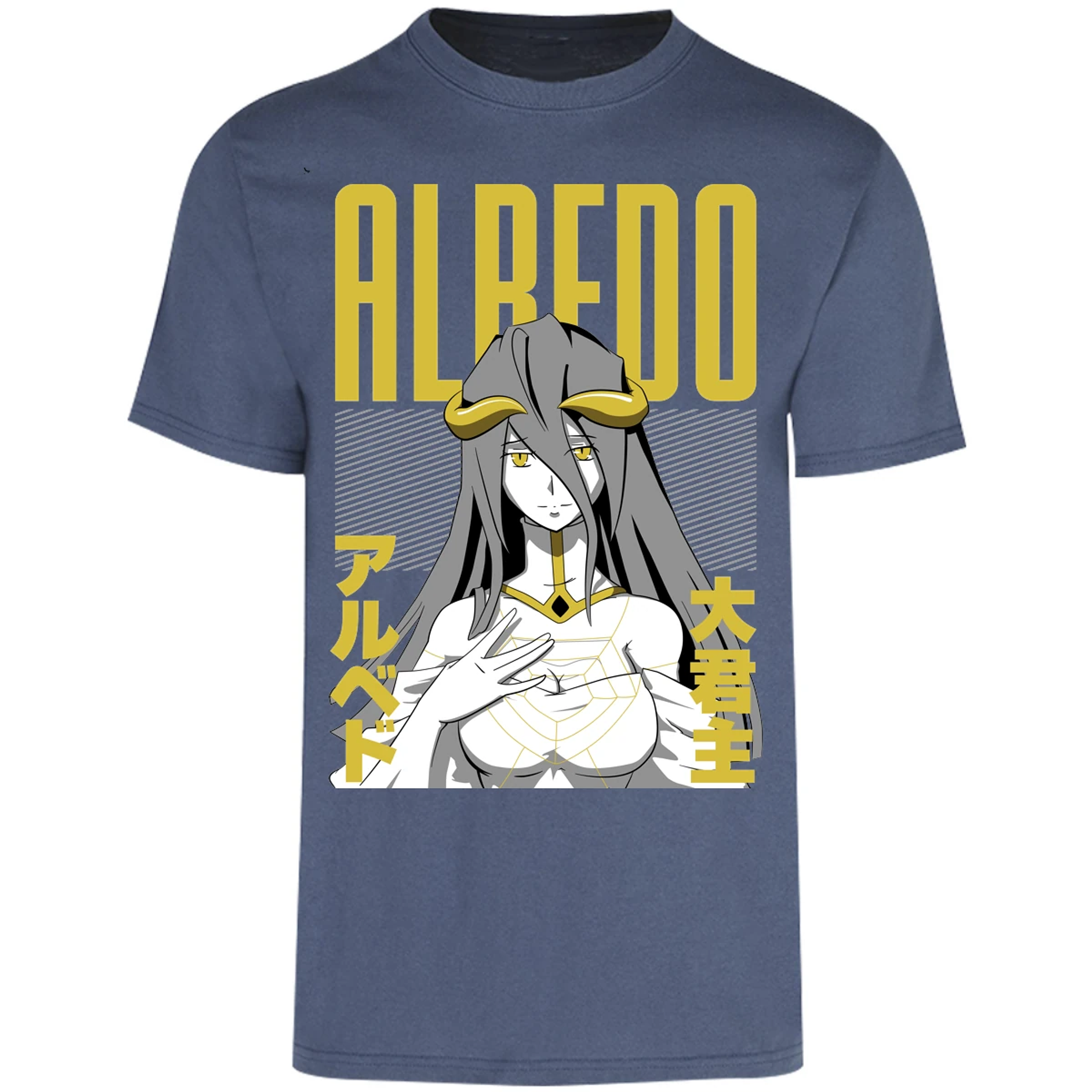 Playera Overlord Anime Albedo para Adulto 25