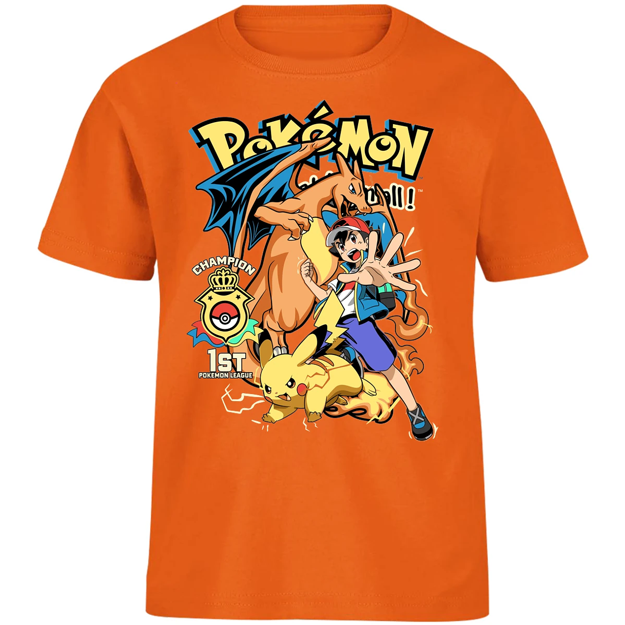 Playera Pokemon Pokemon para Niño 1