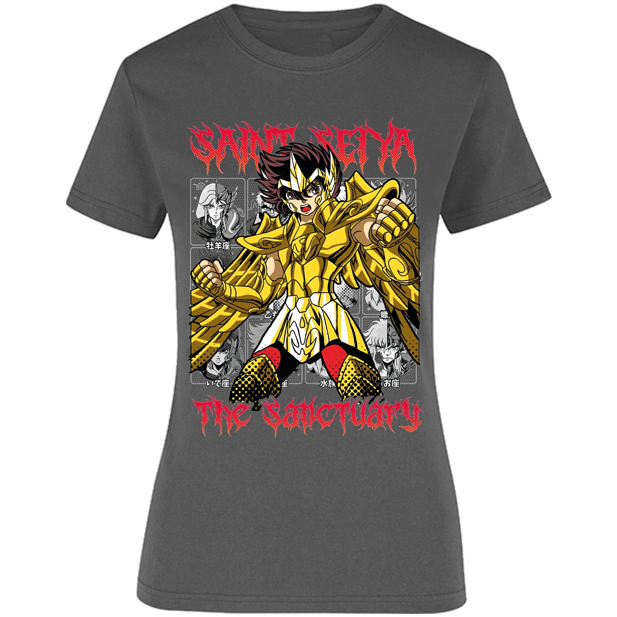 Blusa Saint Seiya Seiya Sagitario Refurbished Blusa para Mujer 12