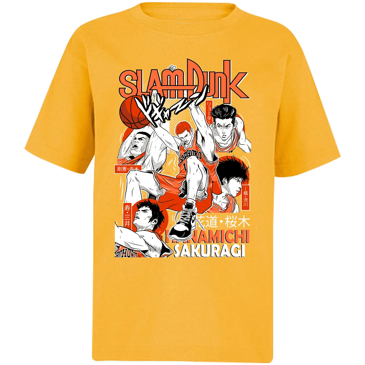 Playera Slam Dunk Sakuragi Slam Dunk para Niño 7