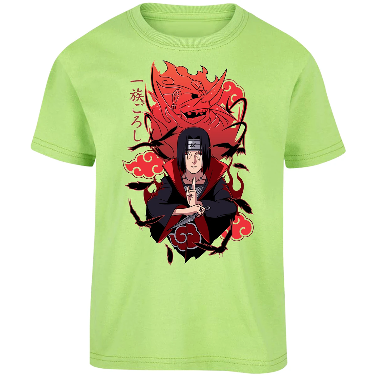 Playera Naruto Itachi Anime para Niño 13