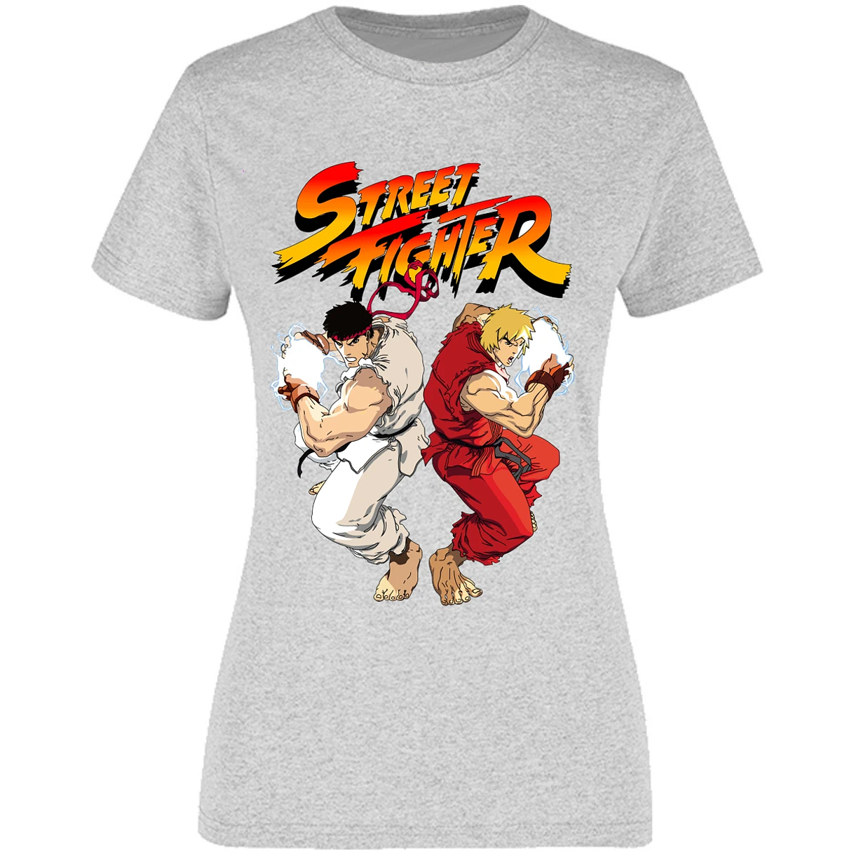 Blusa Street Fighter Ryu Y Ken Blusa para Mujer 1