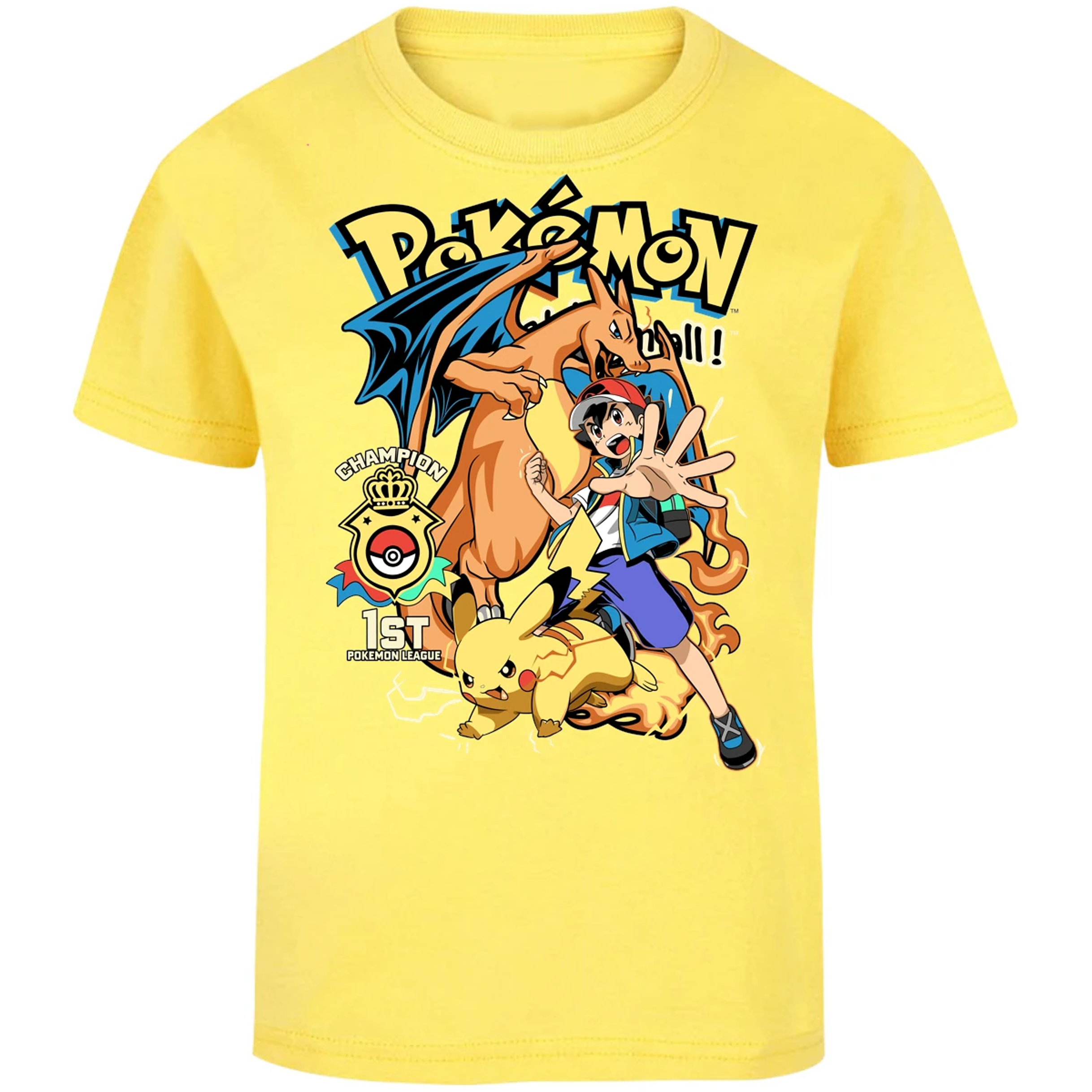 Playera Pokemon Pokemon para Niño 16